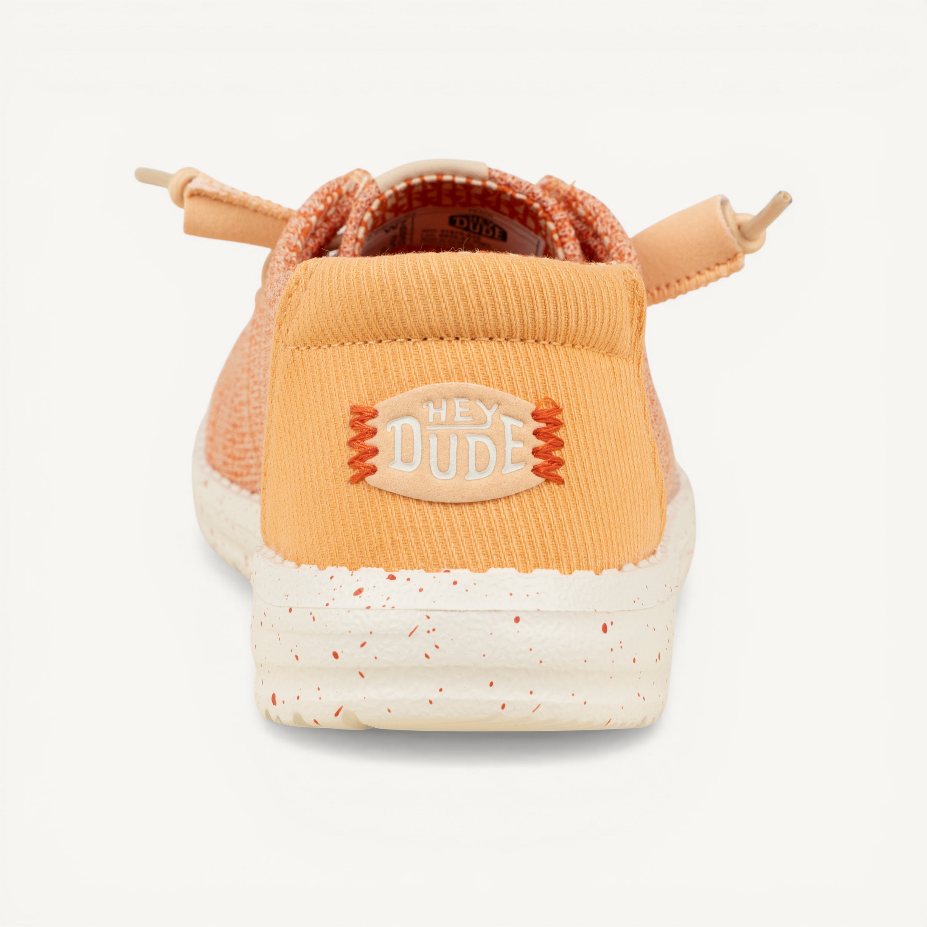 Chaussures bateau Femme DUDE WENDY STRECH SOX Orange