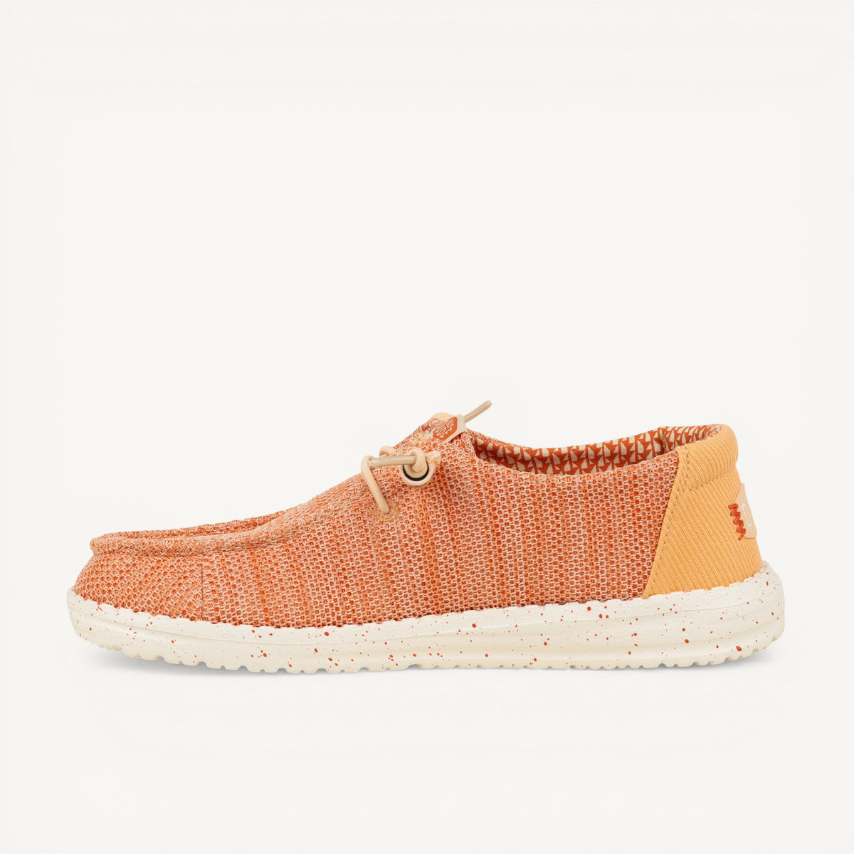 Chaussures bateau Femme HEYDUDE WENDY STRECH SOX Orange