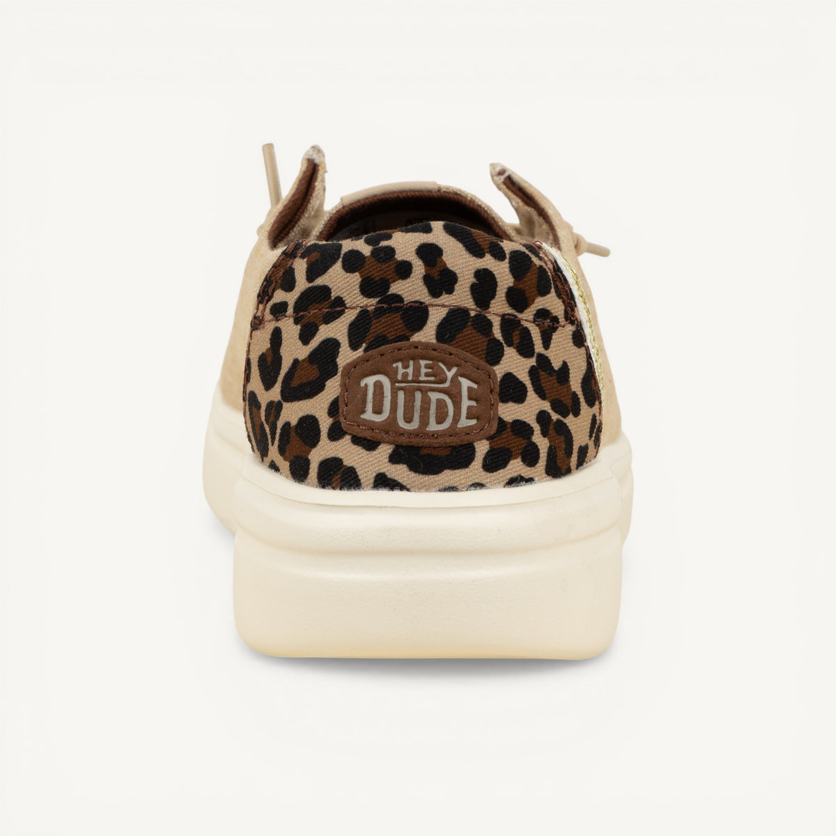 Chaussures bateau Femme HEYDUDE 43780 - WENDY RISE ANIMAL Beige
