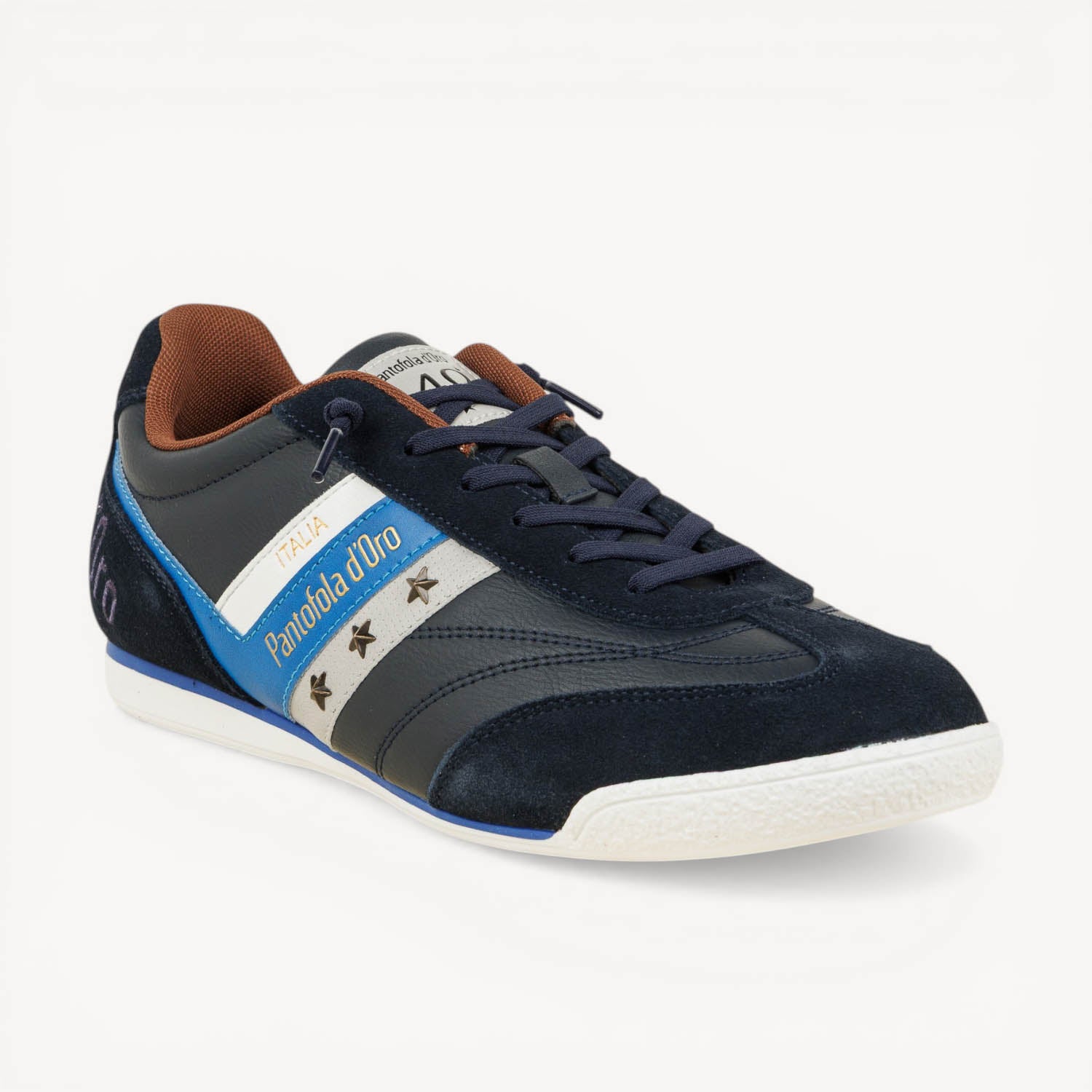 Baskets Homme PANTOFOLA D'ORO VASTO Bleu