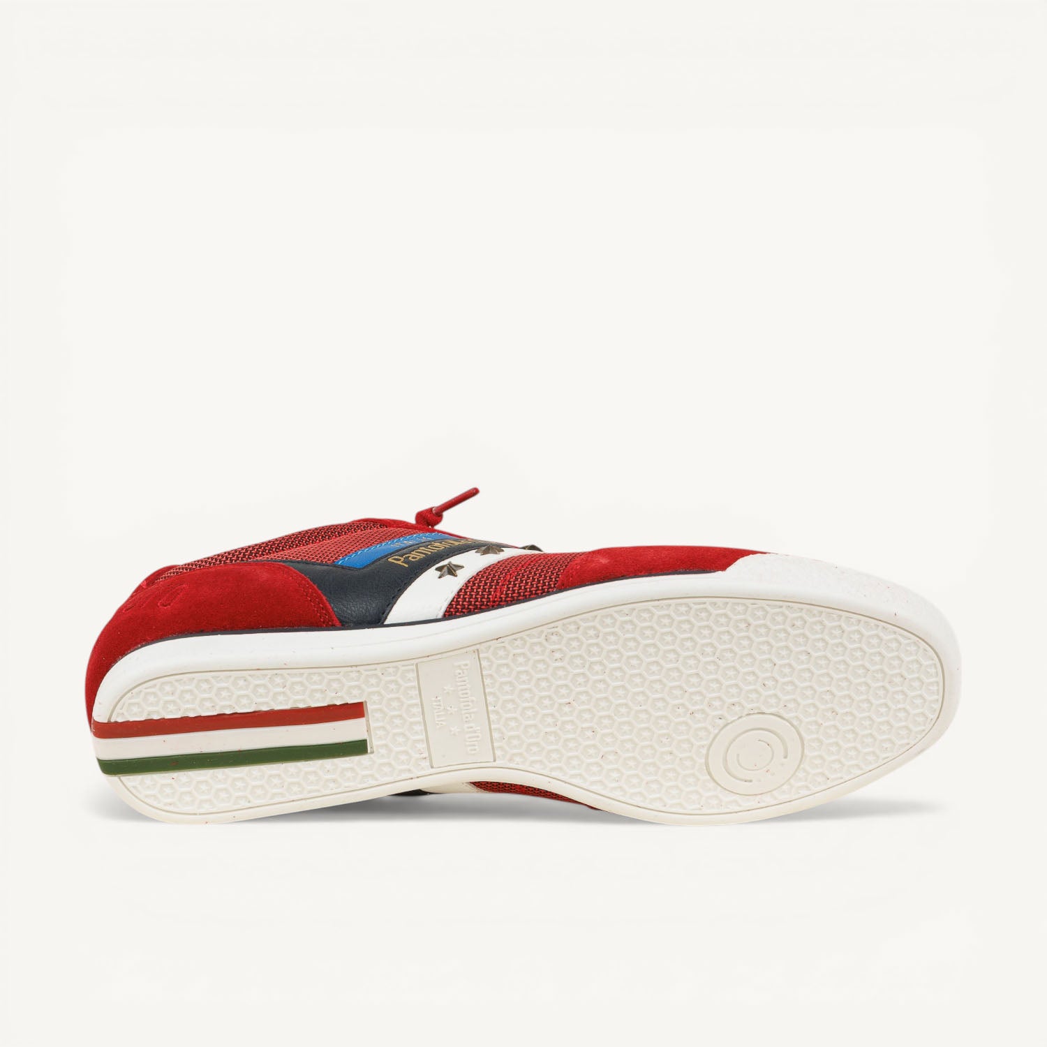 Baskets Homme PANTOFOLA D'ORO VASTO Rouge