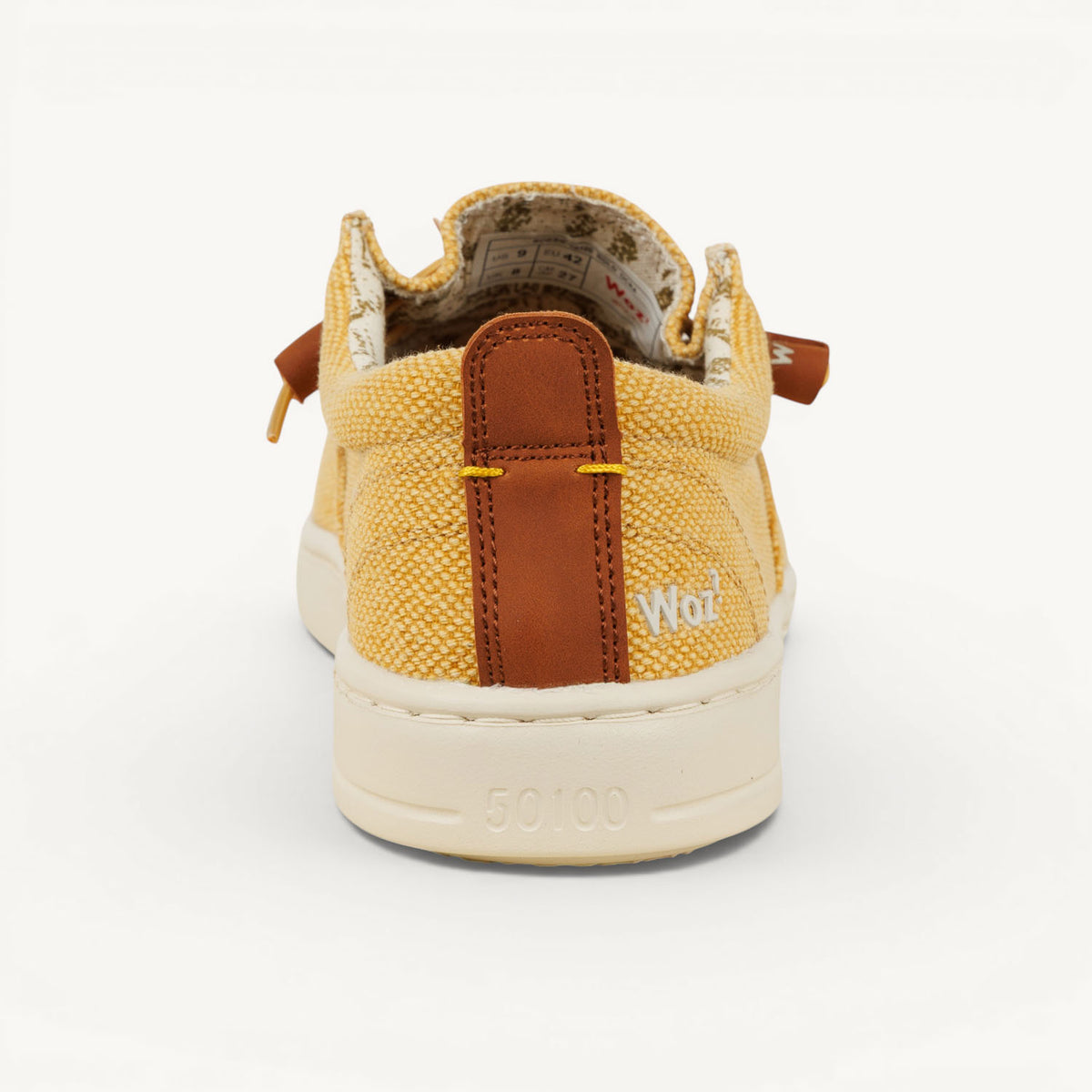 Baskets Homme WOZ ROBBIE Jaune
