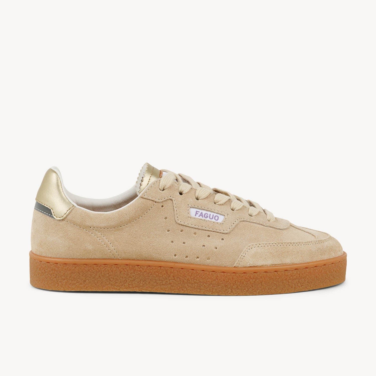 Baskets Femme FAGUO S26CF0203 LUMBO Beige