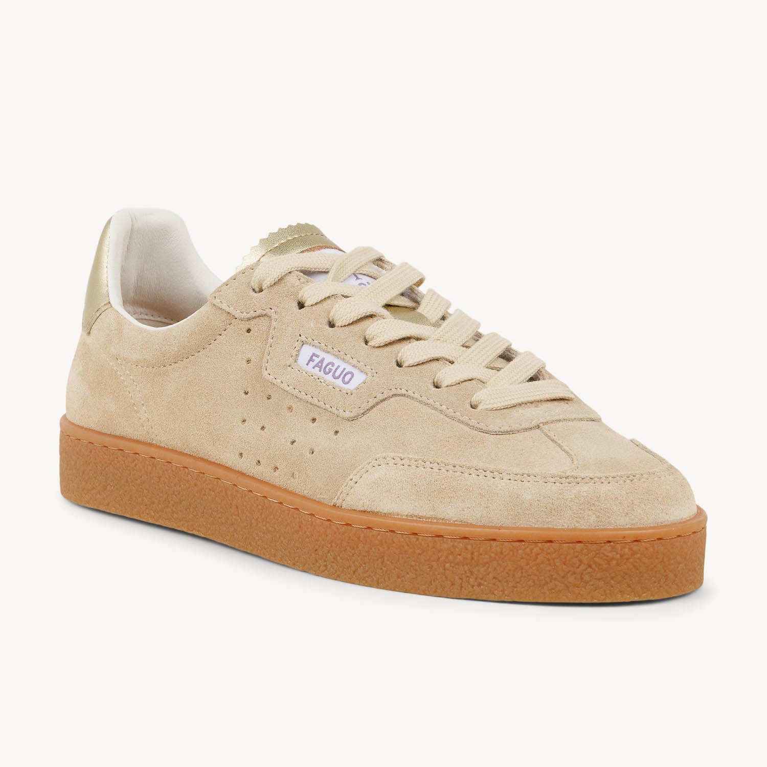 Baskets Femme FAGUO S26CF0203 LUMBO Beige