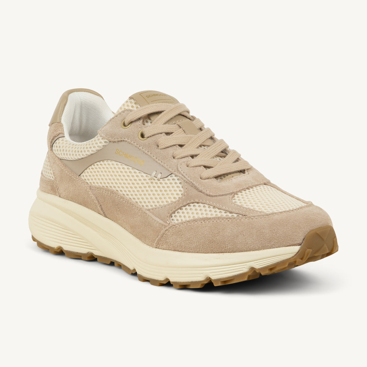 Baskets Homme SCHMOOVE DUSK RUNNER Beige
