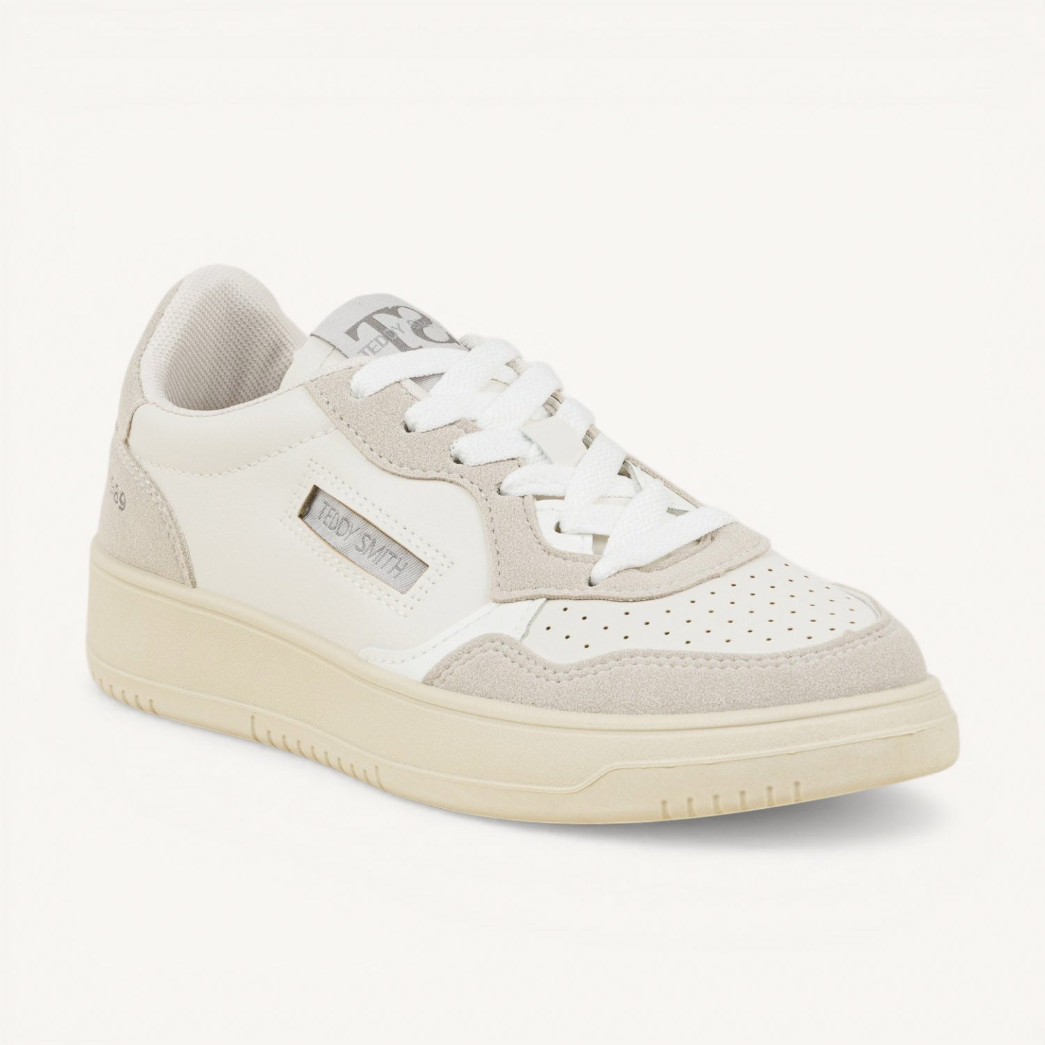 Baskets TEMA TEDDY SMITH Femme Blanc