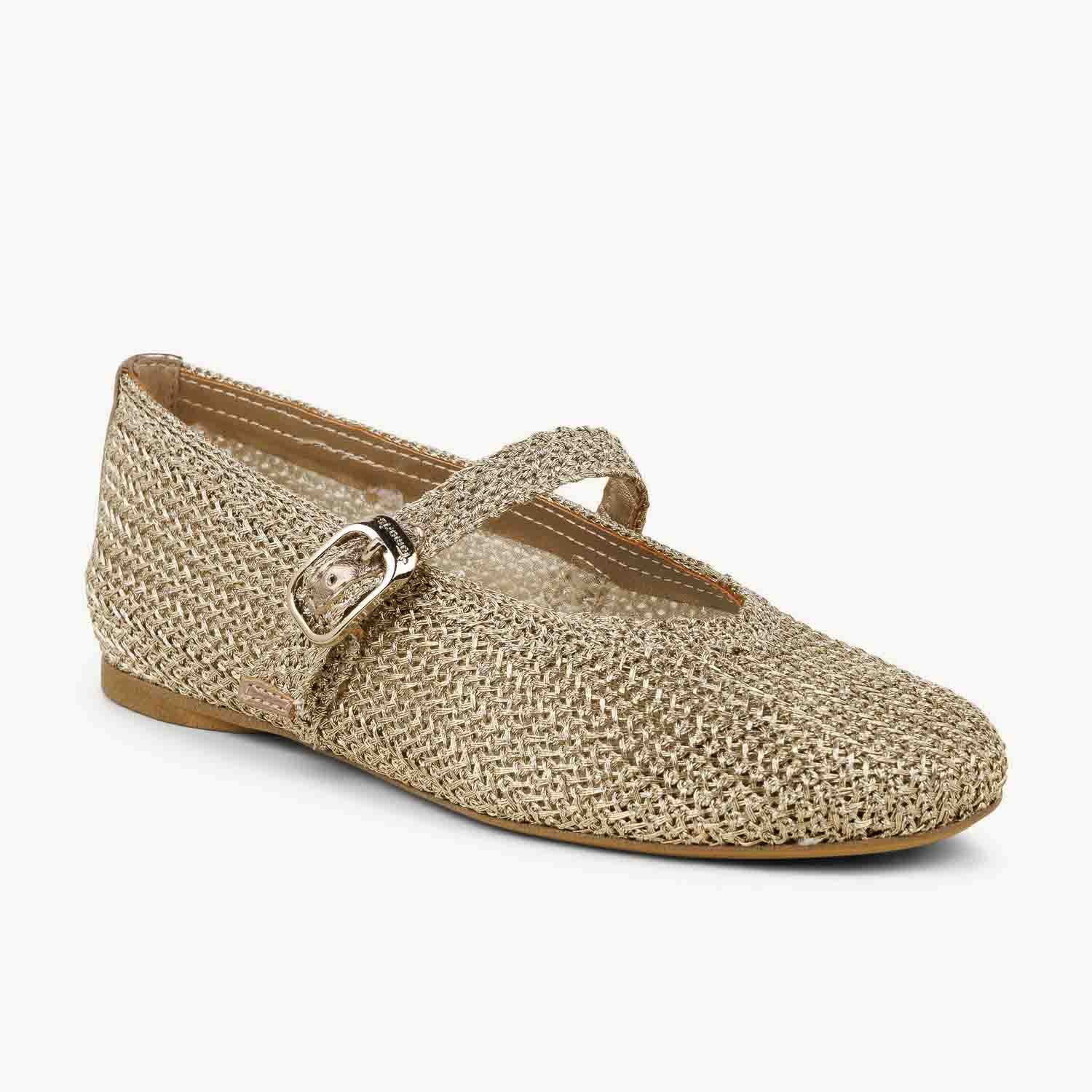Ballerines et babies Femme TAMARIS TATOO -22125 Or/Bronze