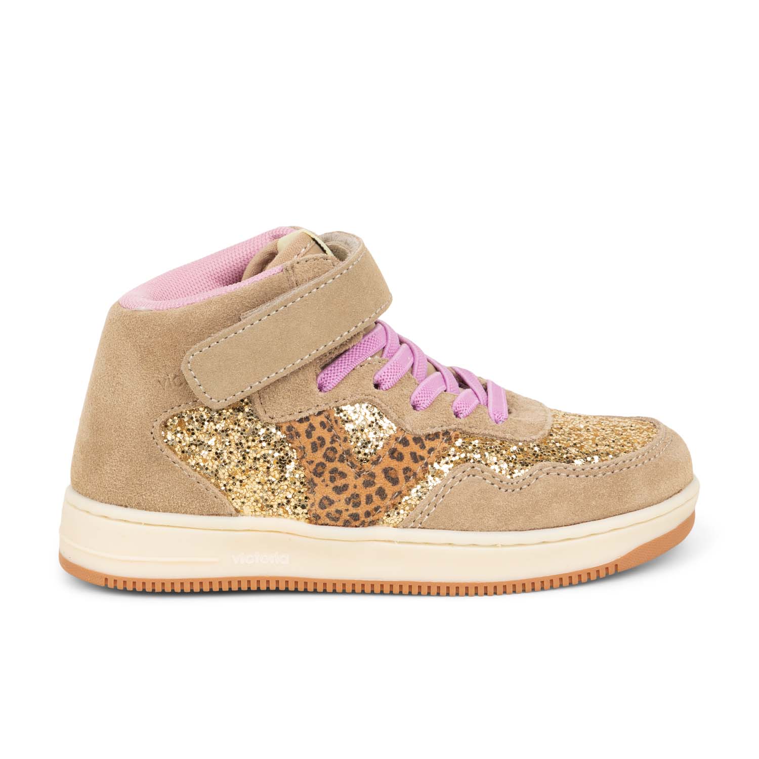 Sneakers Enfant VICTORIA TIEMPO BOTIN Beige