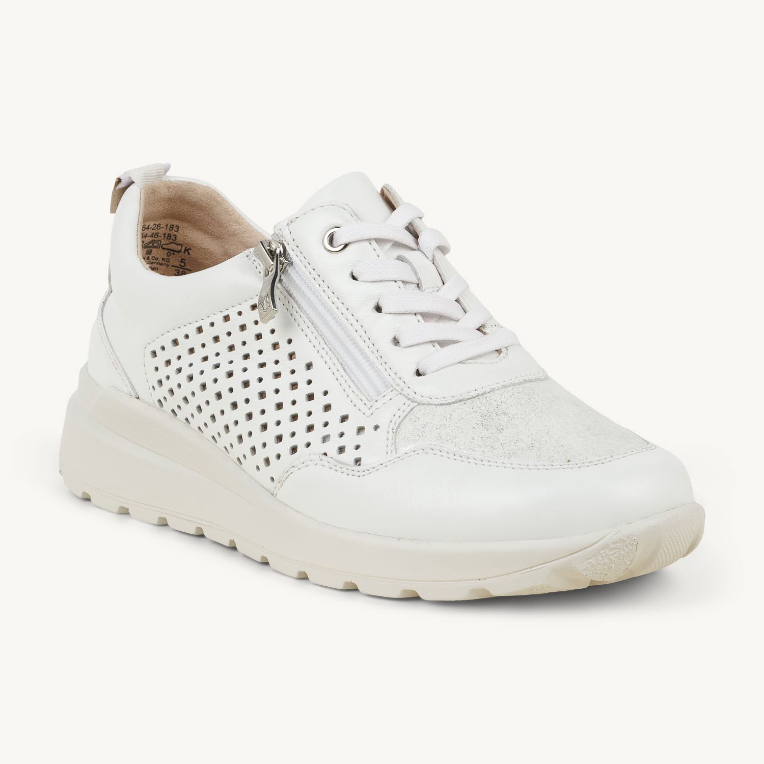 Baskets Femme CAPRICE 23764 CAPRONA Blanc