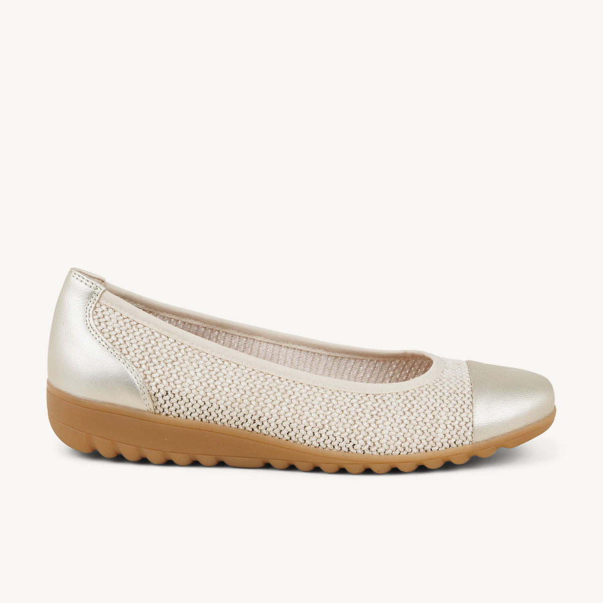 Ballerines et babies Femme CAPRICE 22123 - CAPITO Blanc