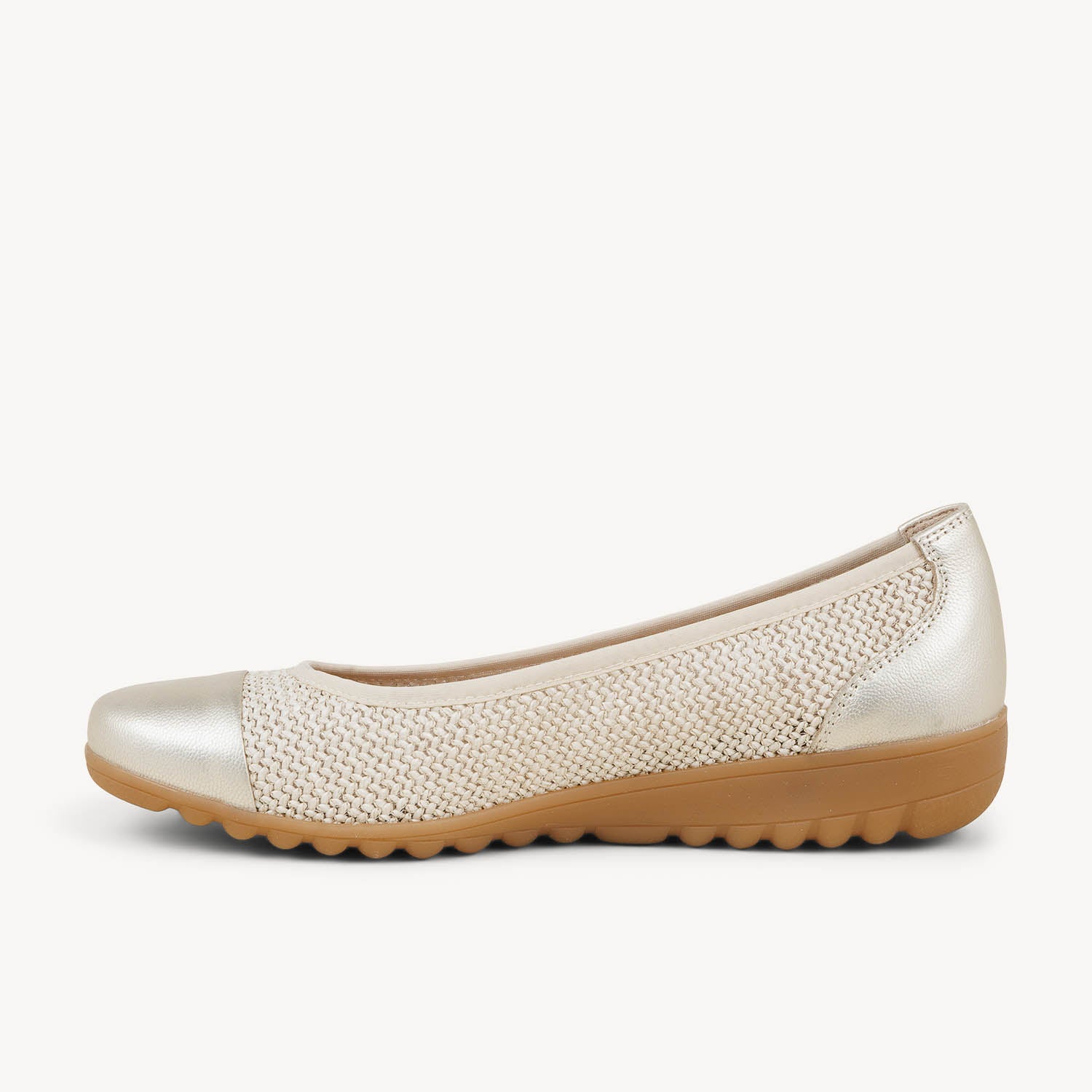 Ballerines et babies Femme CAPRICE 22123 - CAPITO Blanc