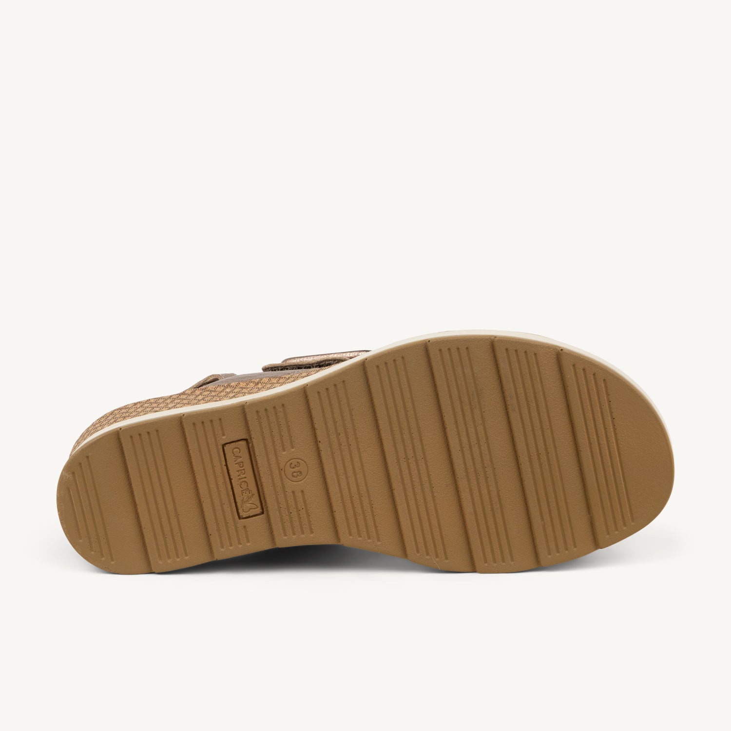 Sandales Femme CAPRICE 28753 - CAVENO Or/Bronze