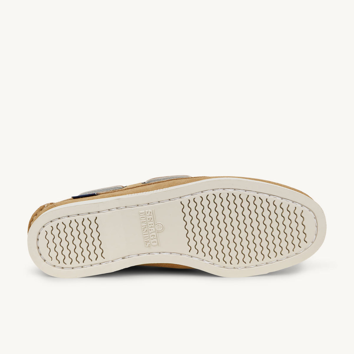 Chaussures bateau Femme SEBAGO PORTAND FLECH Beige