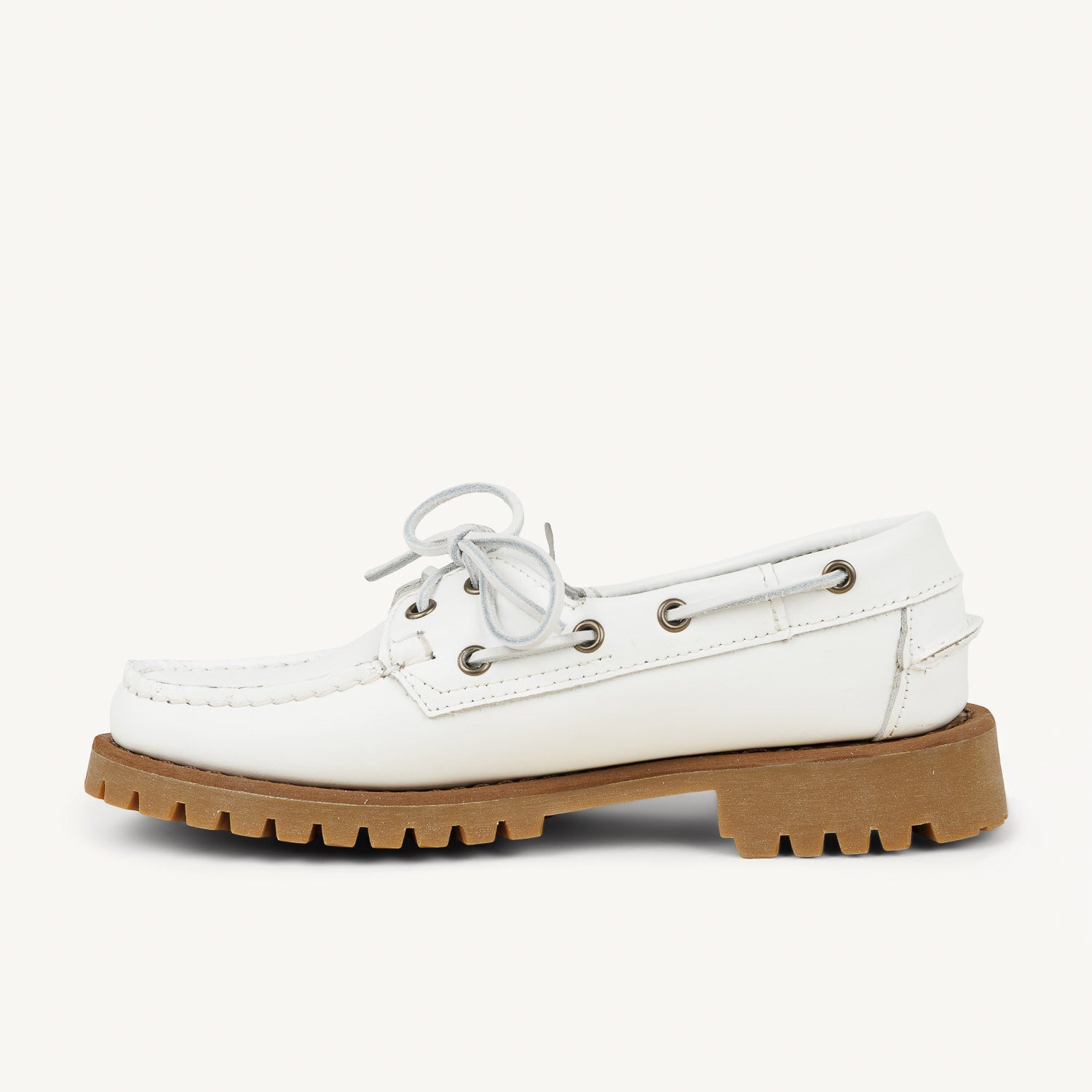 Chaussures bateau Femme SEBAGO RANGER TALE Blanc