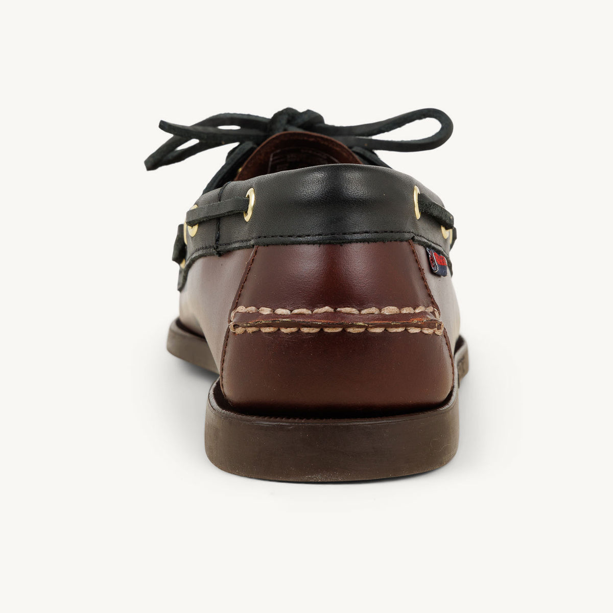 Chaussures bateau Homme SEBAGO PORTLAND WAXY LEATHER Marron