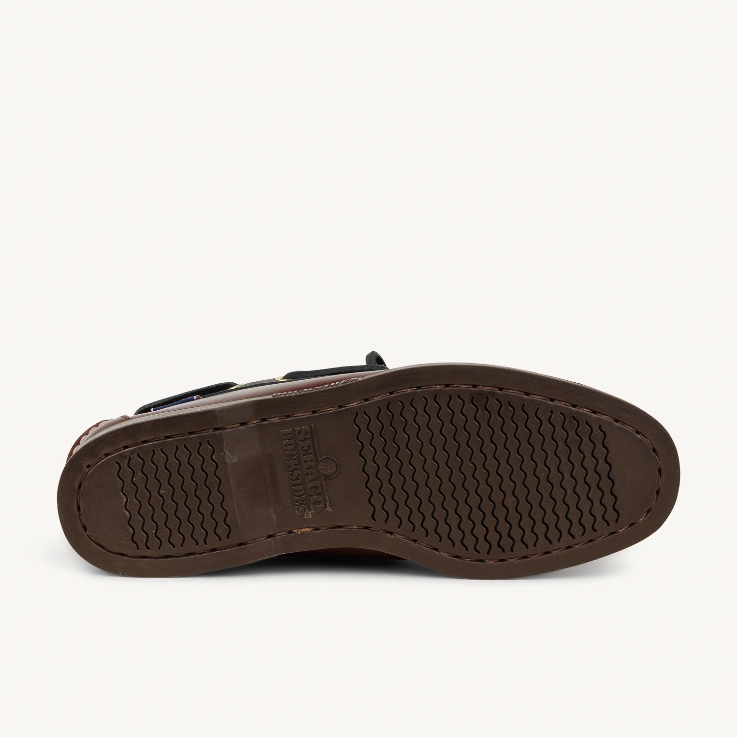 Chaussures bateau Homme SEBAGO PORTLAND WAXY LEATHER Marron