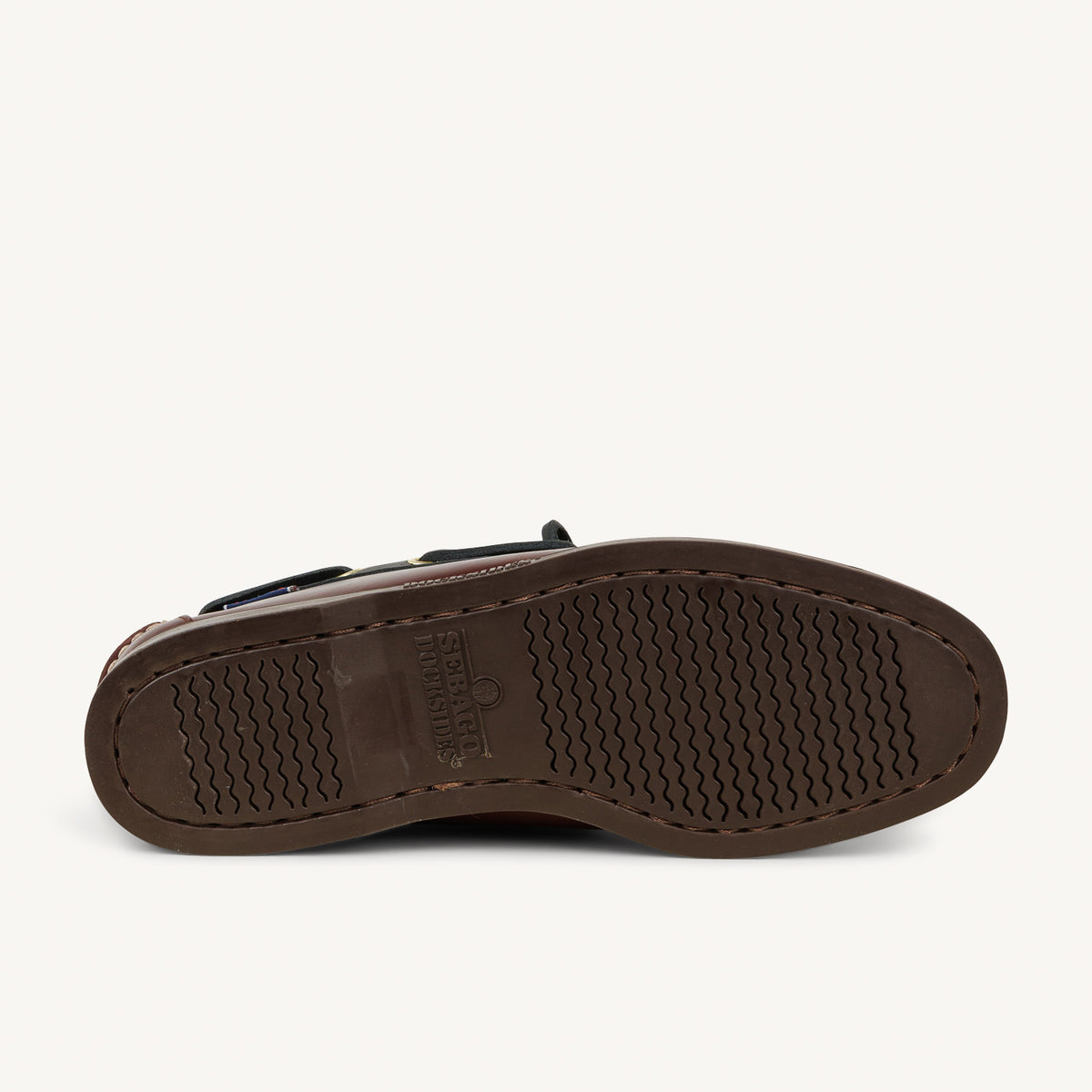 Chaussures bateau Homme SEBAGO PORTLAND WAXY LEATHER Marron