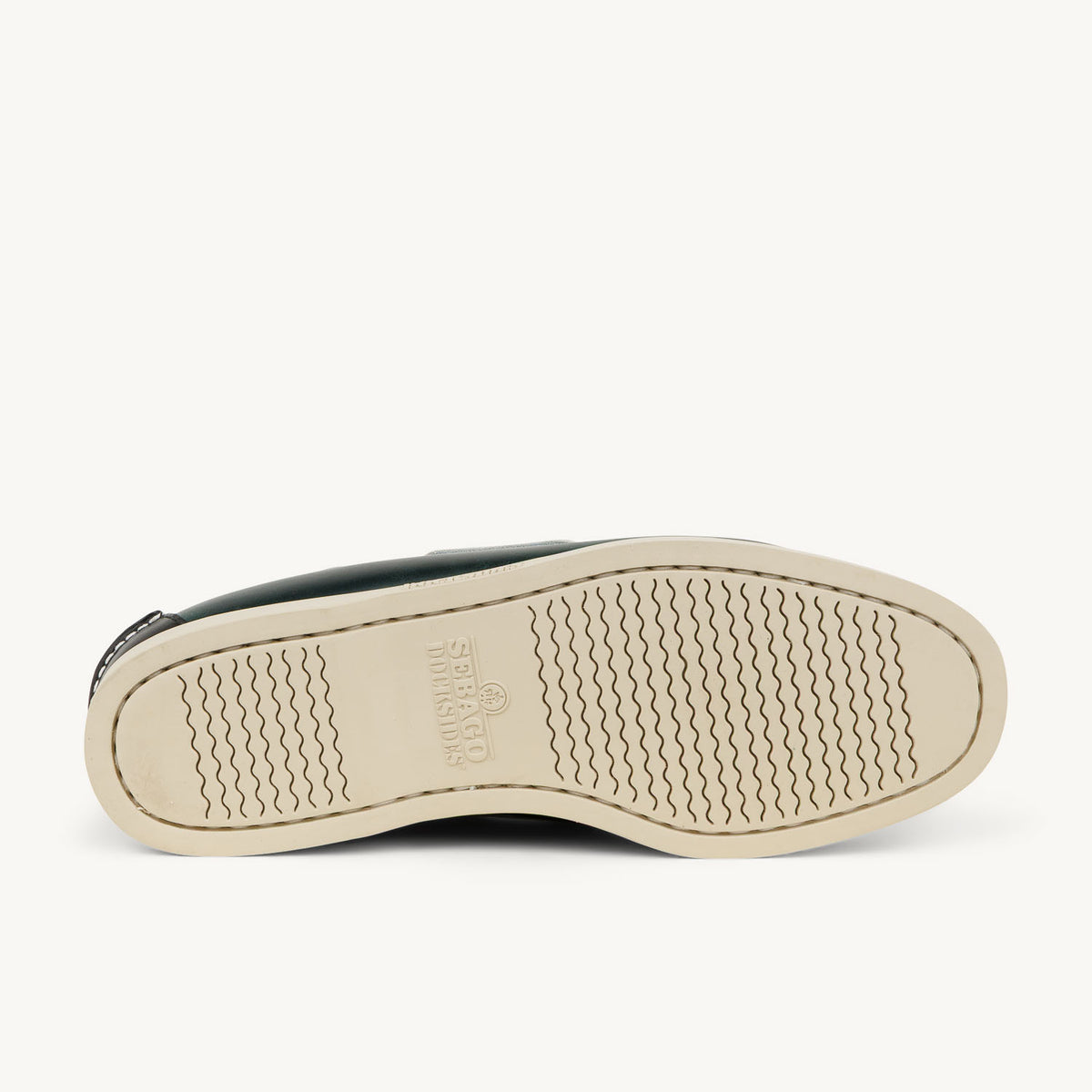 Chaussures bateau Homme SEBAGO PORTLAND WAXED Vert