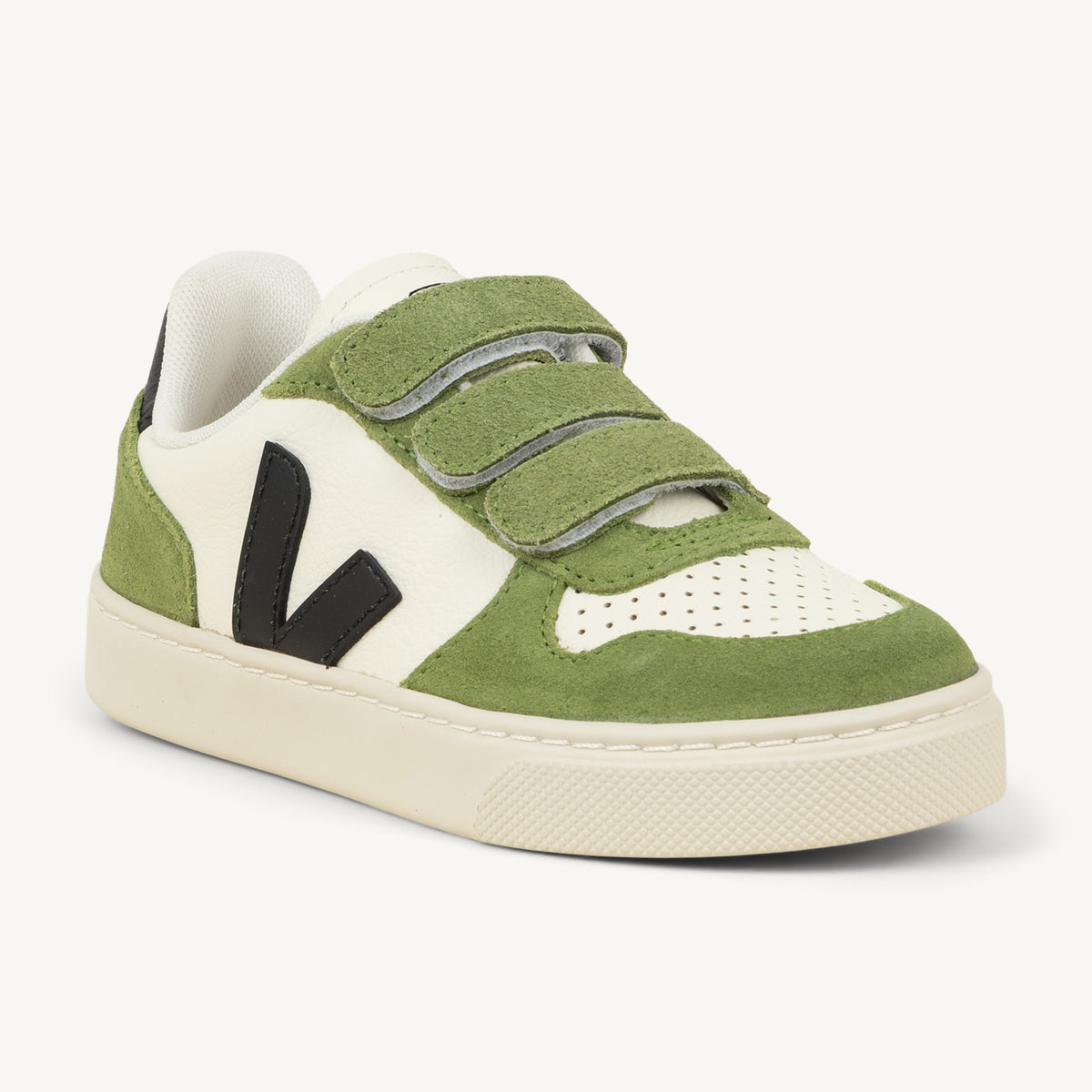 Sneakers Enfant VEJA SMALL V10 Vert