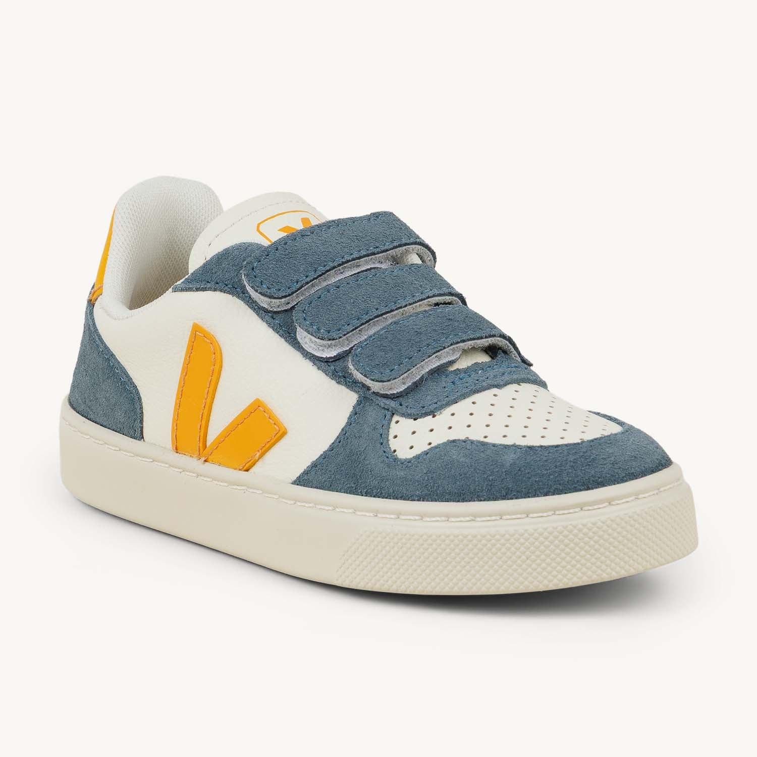 Sneakers Enfant VEJA SMALL V10 Blanc