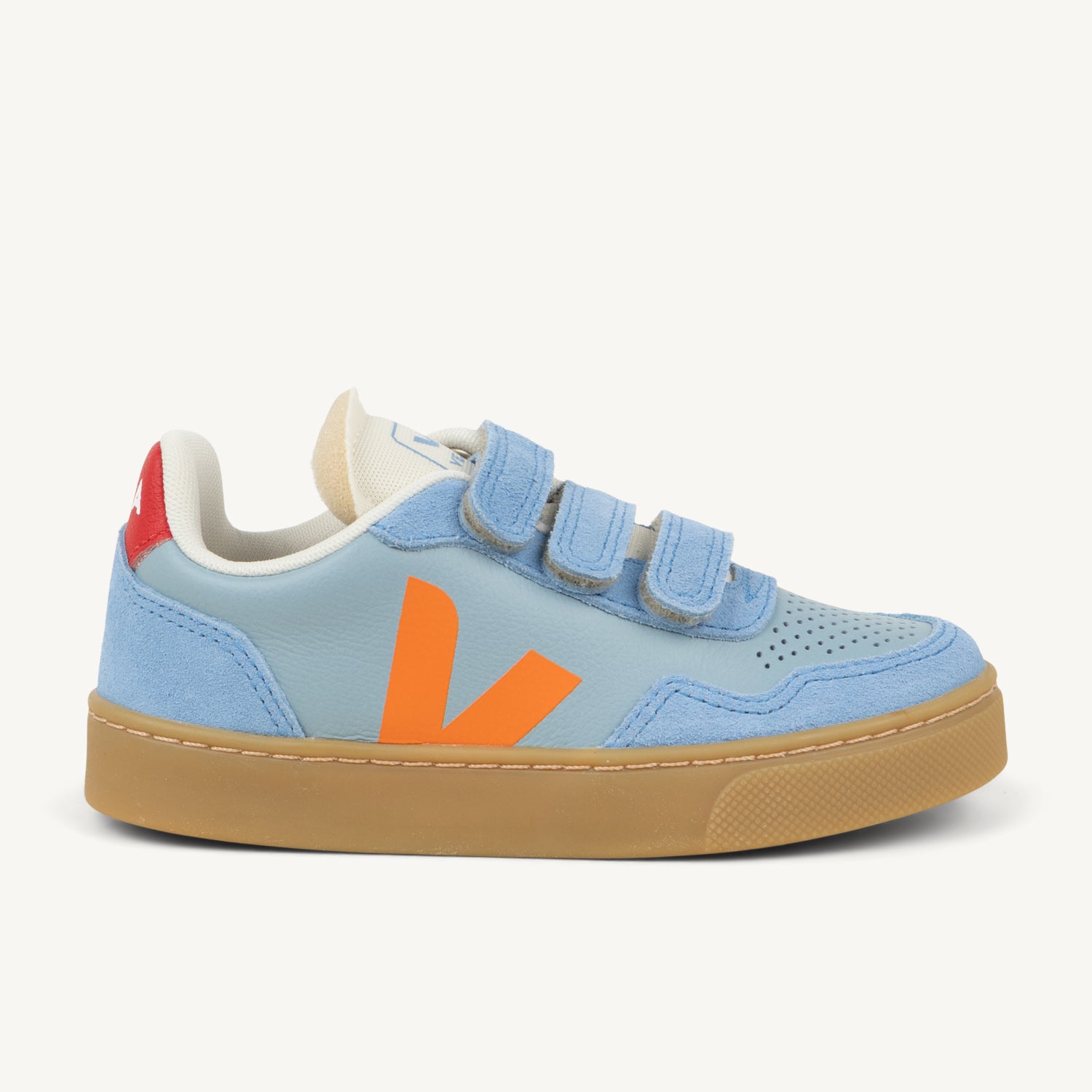 Sneakers Enfant VEJA SMALL V90 Bleu