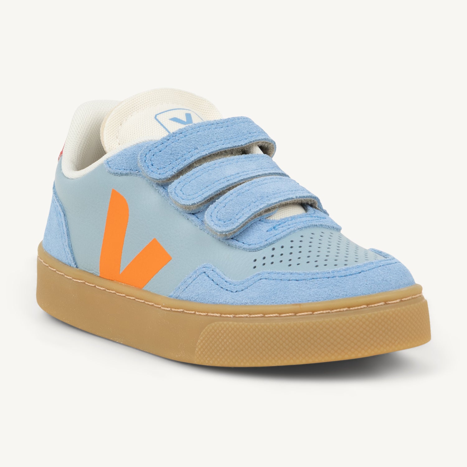 Sneakers Enfant VEJA SMALL V90 Bleu