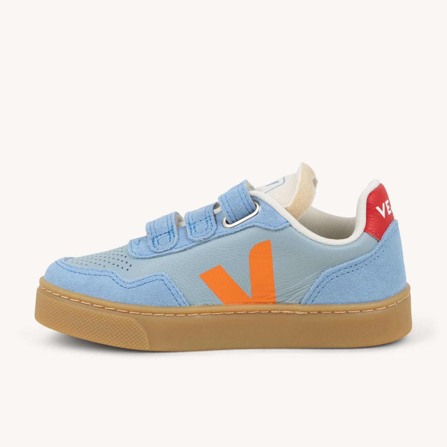 Sneakers Enfant VEJA SMALL V90 Bleu