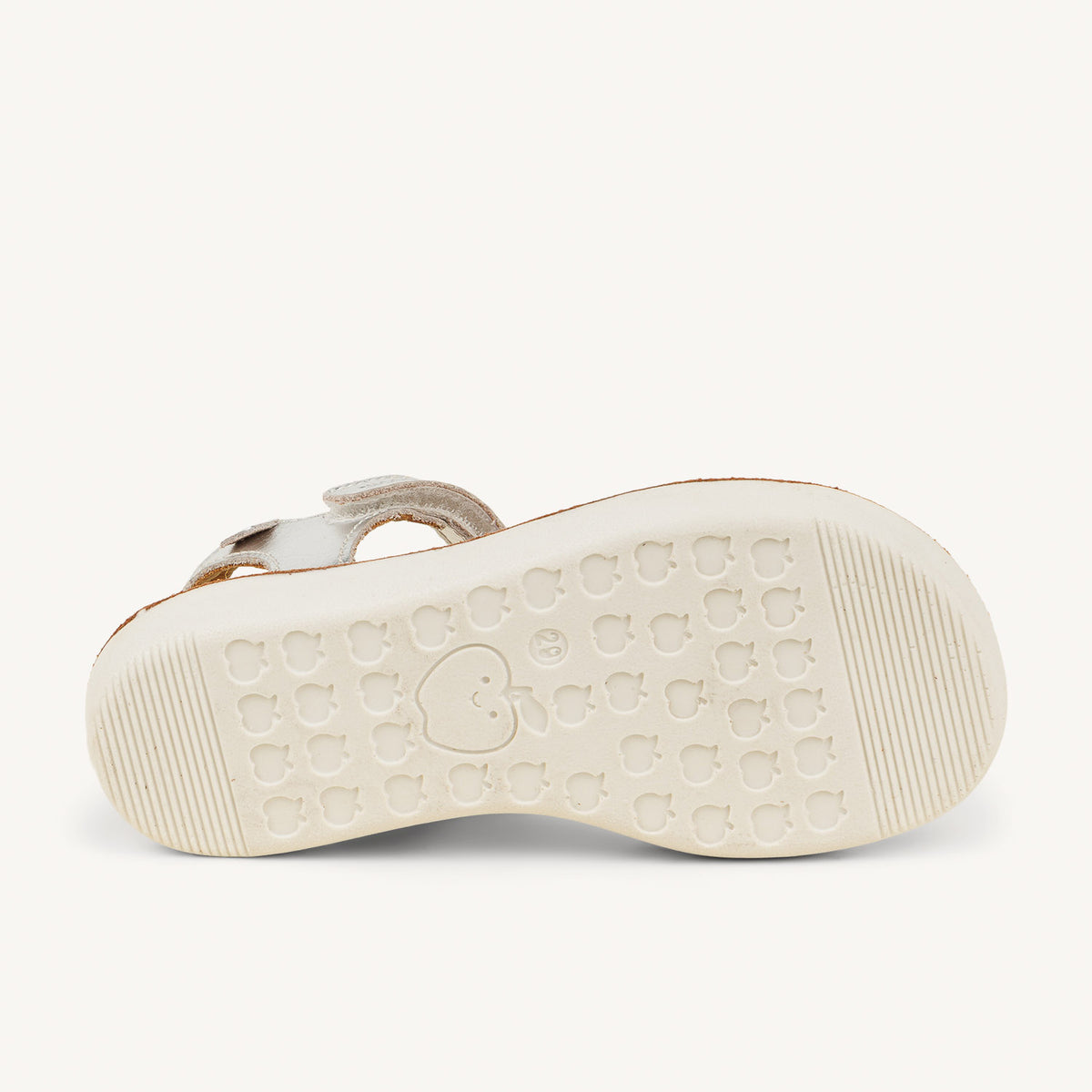 Sandales Enfant SHOO POM GOA HEART Blanc