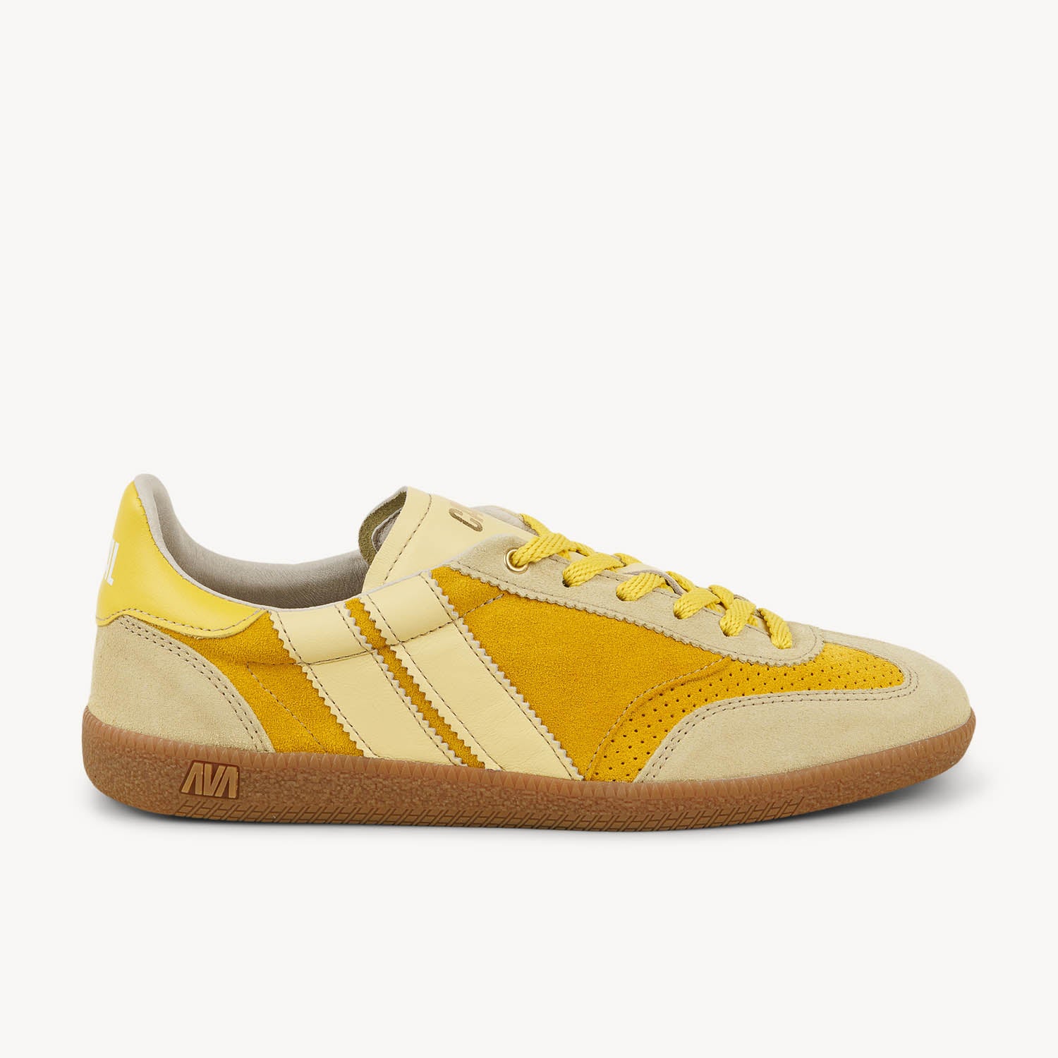 Baskets Femme CAVAL PULES Jaune