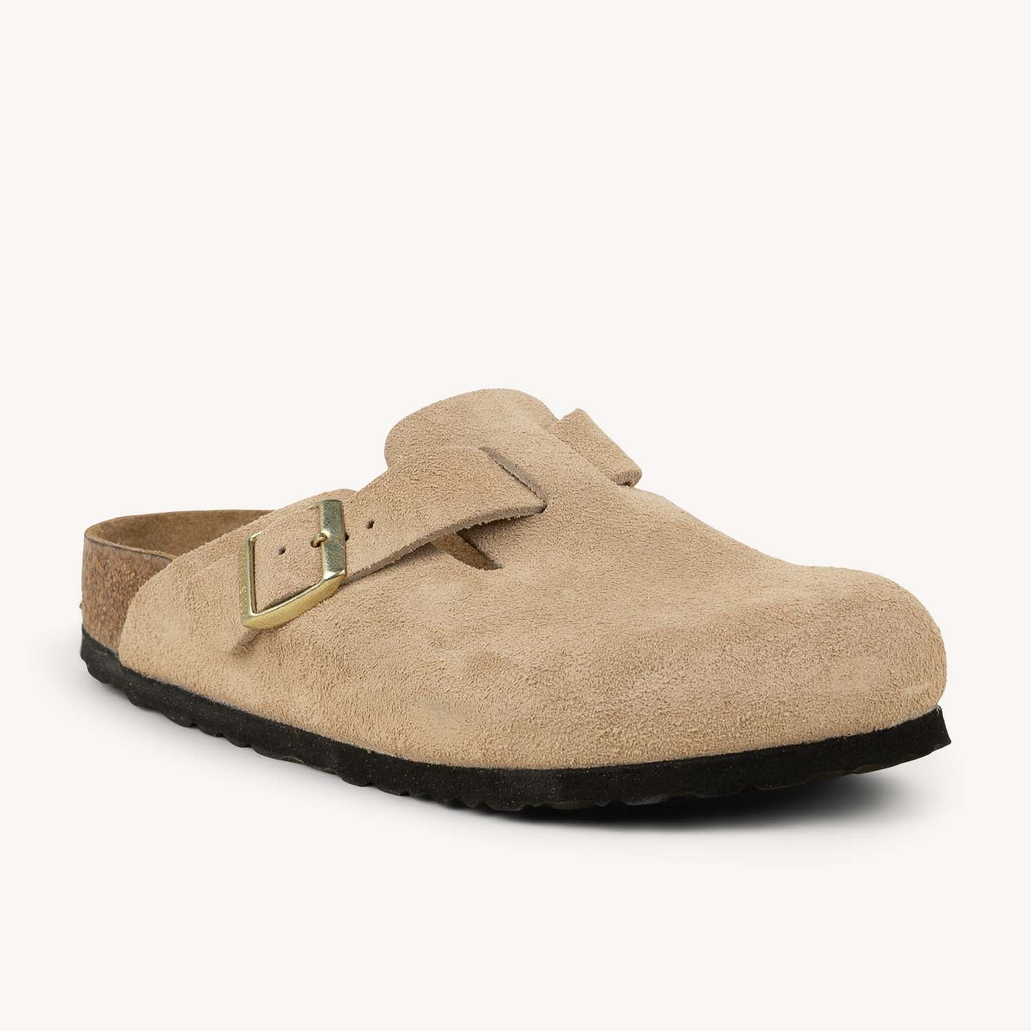 Mules Femme BIRKENSTOCK BOSTON Beige