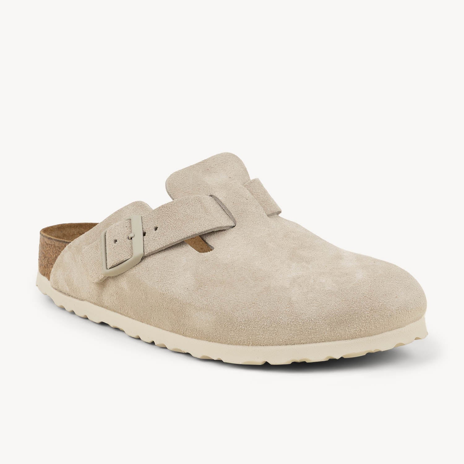 Mules Femme BIRKENSTOCK BOSTON Blanc