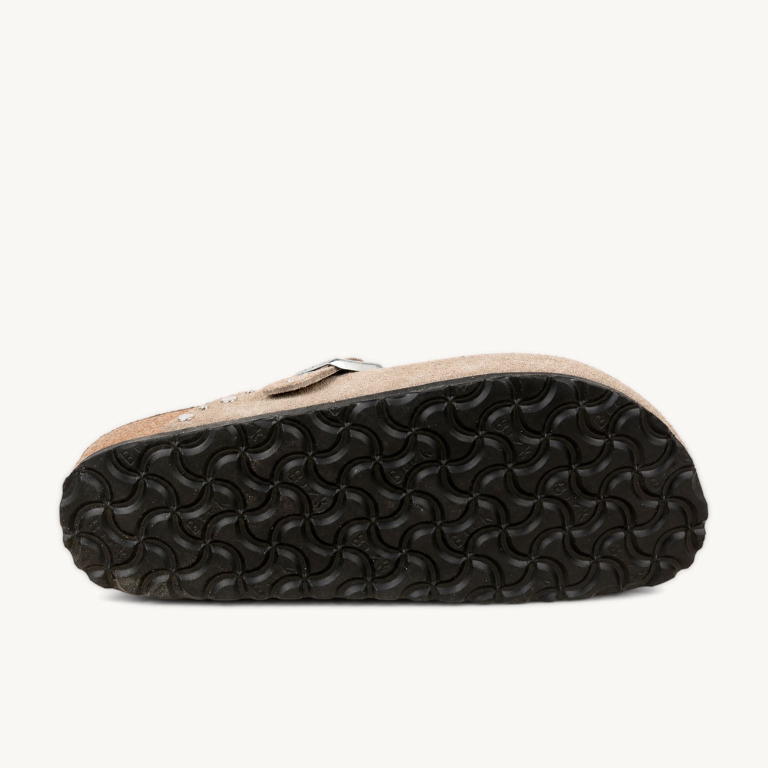 Mules Femme BIRKENSTOCK BOSTON RIVET Beige