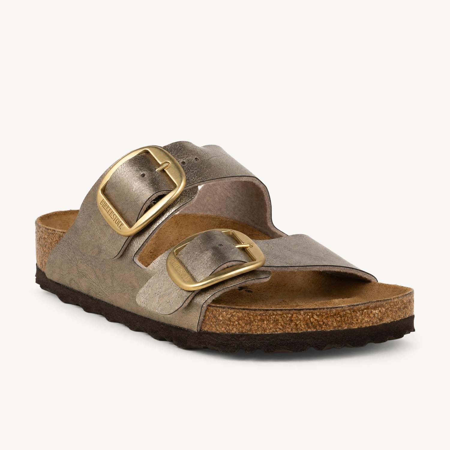 Mules Femme BIRKENSTOCK ARIZONA BIG BUCKLE Gris