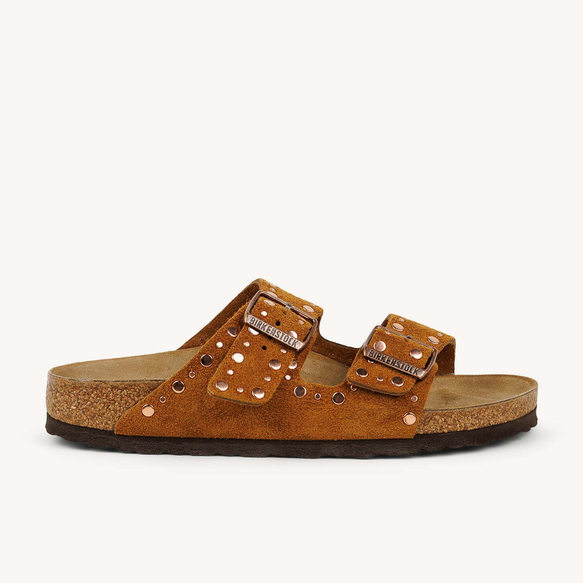 Mules Femme BIRKENSTOCK ARIZONA RIVET Marron