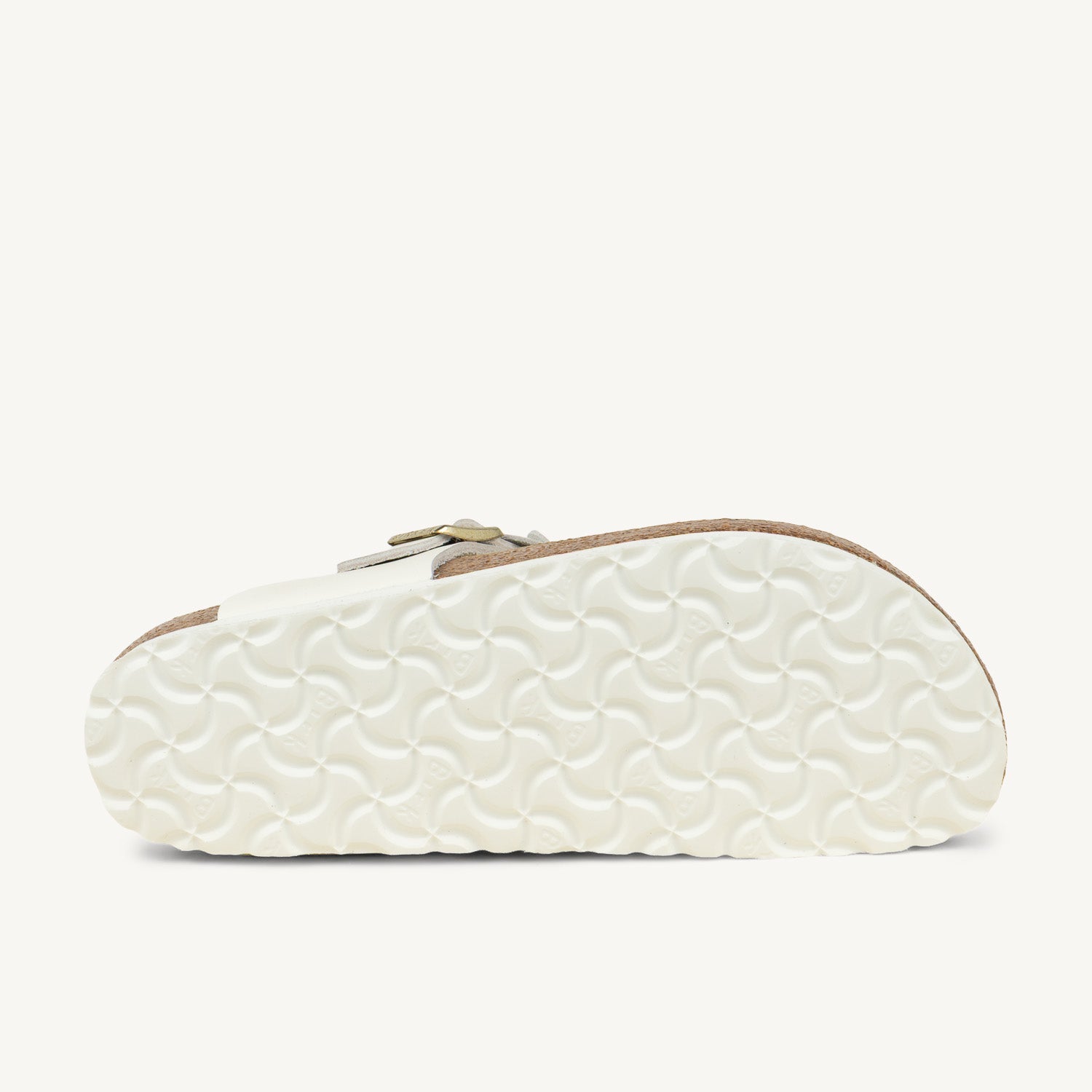 Mules Femme BIRKENSTOCK GIZEH FLORAL Blanc