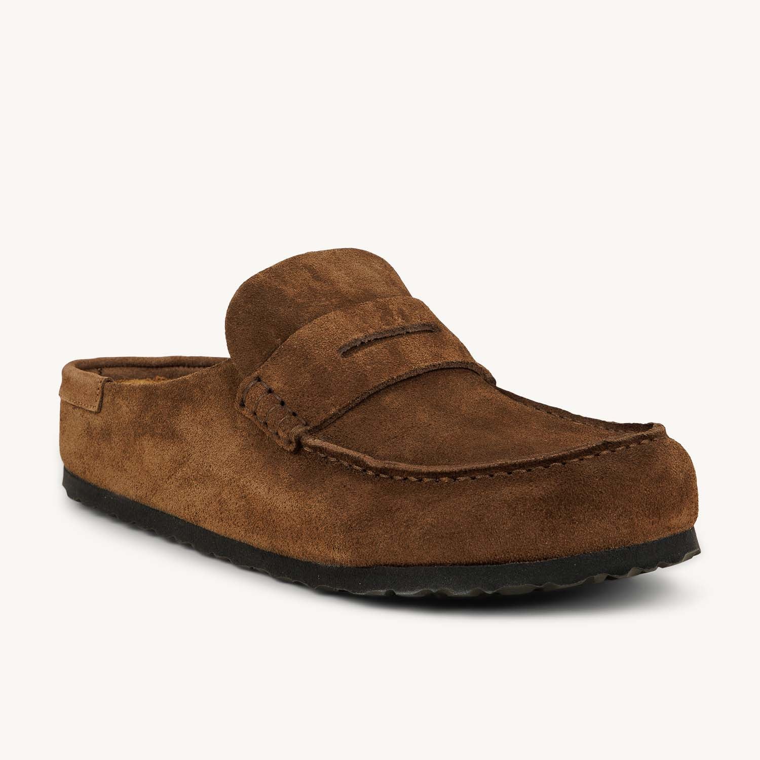Mocassins Homme BIRKENSTOCK NAPLES Marron