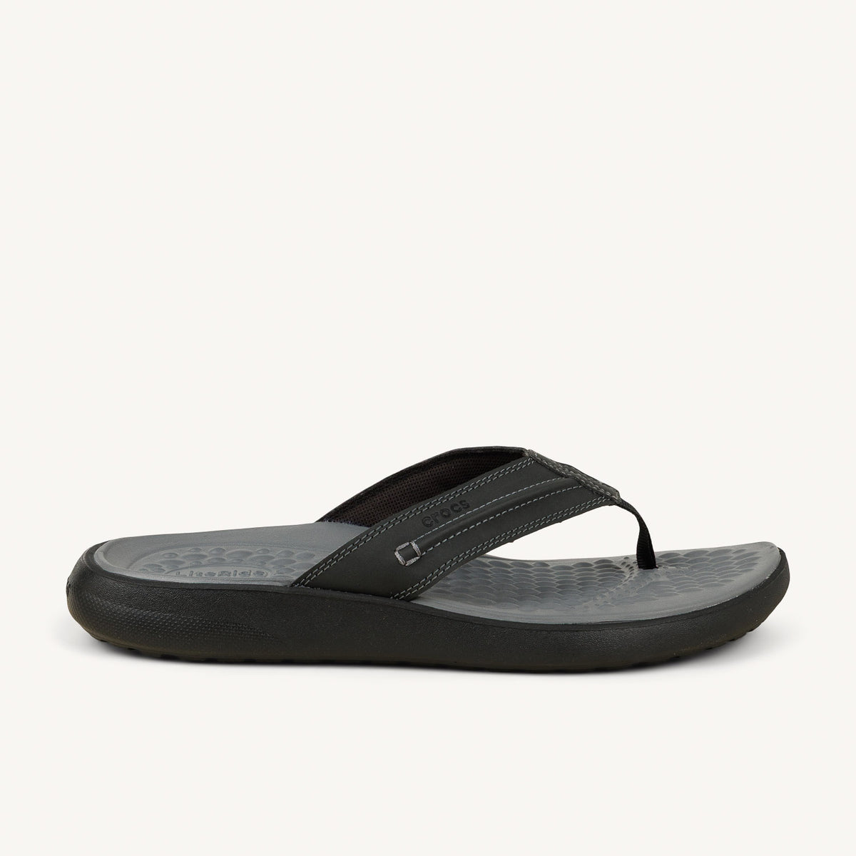 Tongs et Crocs Homme CROCS YUKON VISTA 2LR FLIP Noir