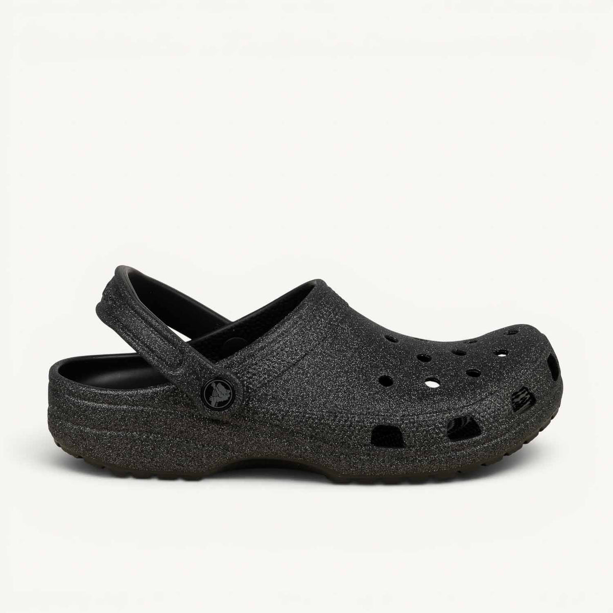 Tongs et crocs Femme CROCS CLASSIC GLITTER Noir