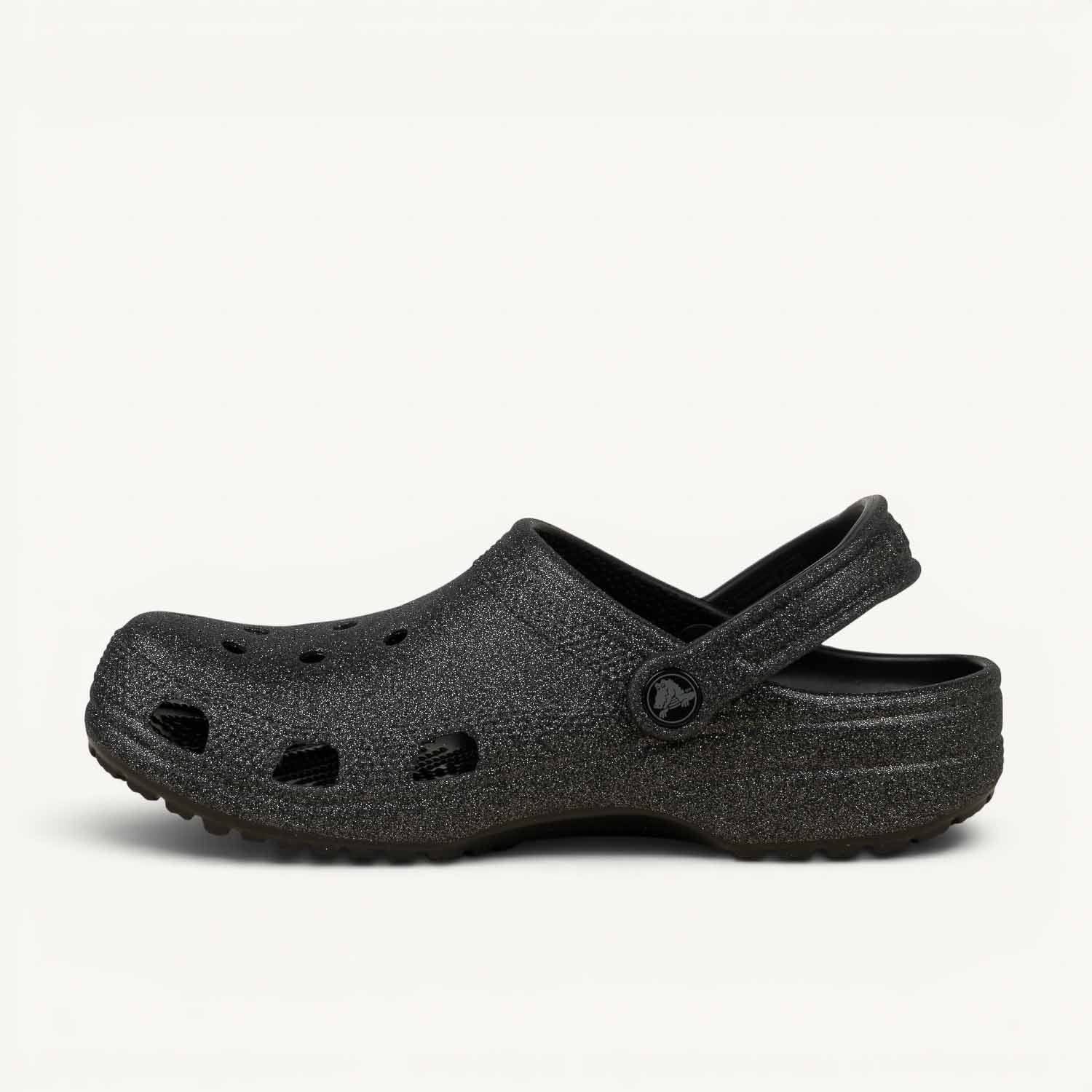 Tongs et crocs Femme CROCS CLASSIC GLITTER Noir