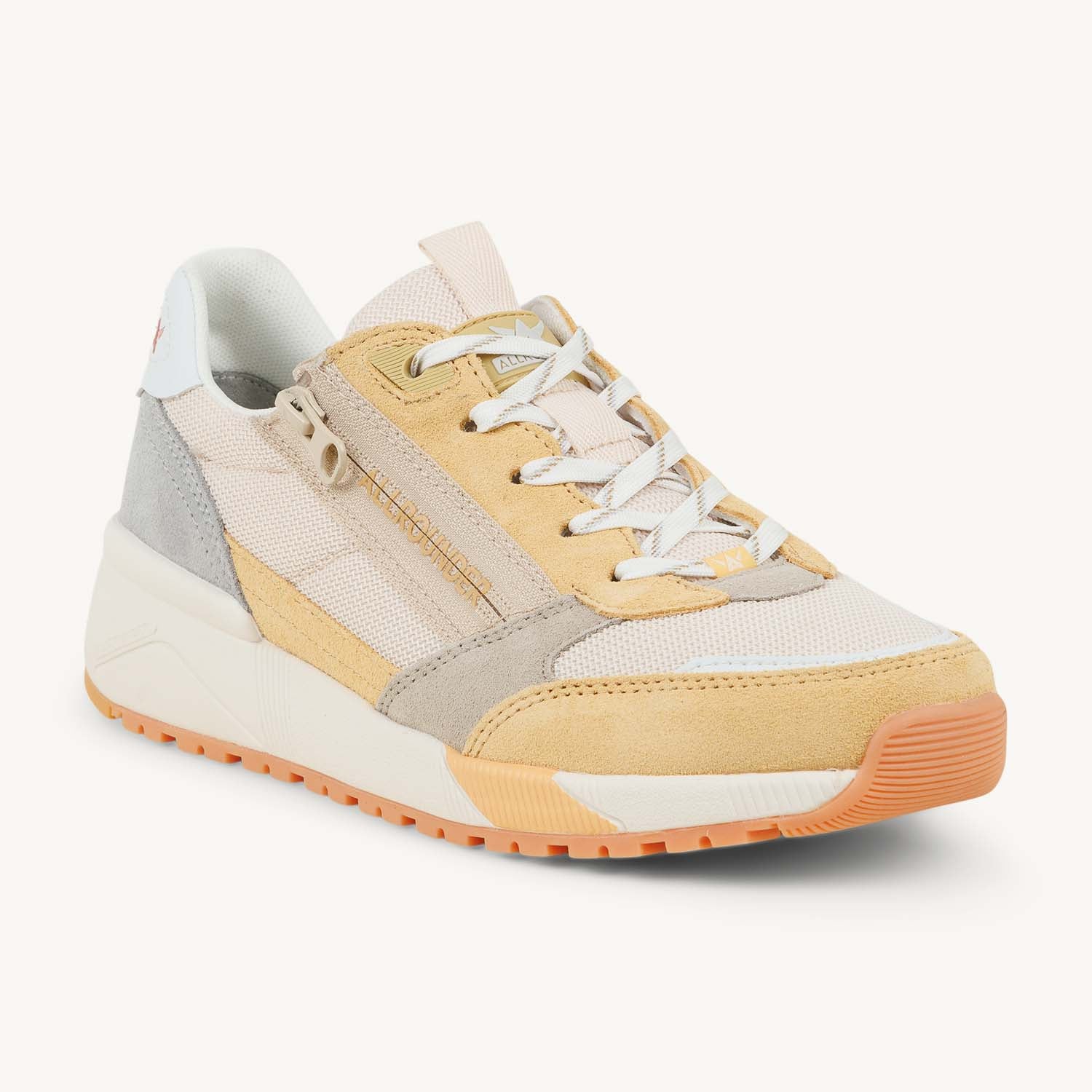 Baskets Femme ALLROUNDER BY MEPHISTO VENICE Jaune