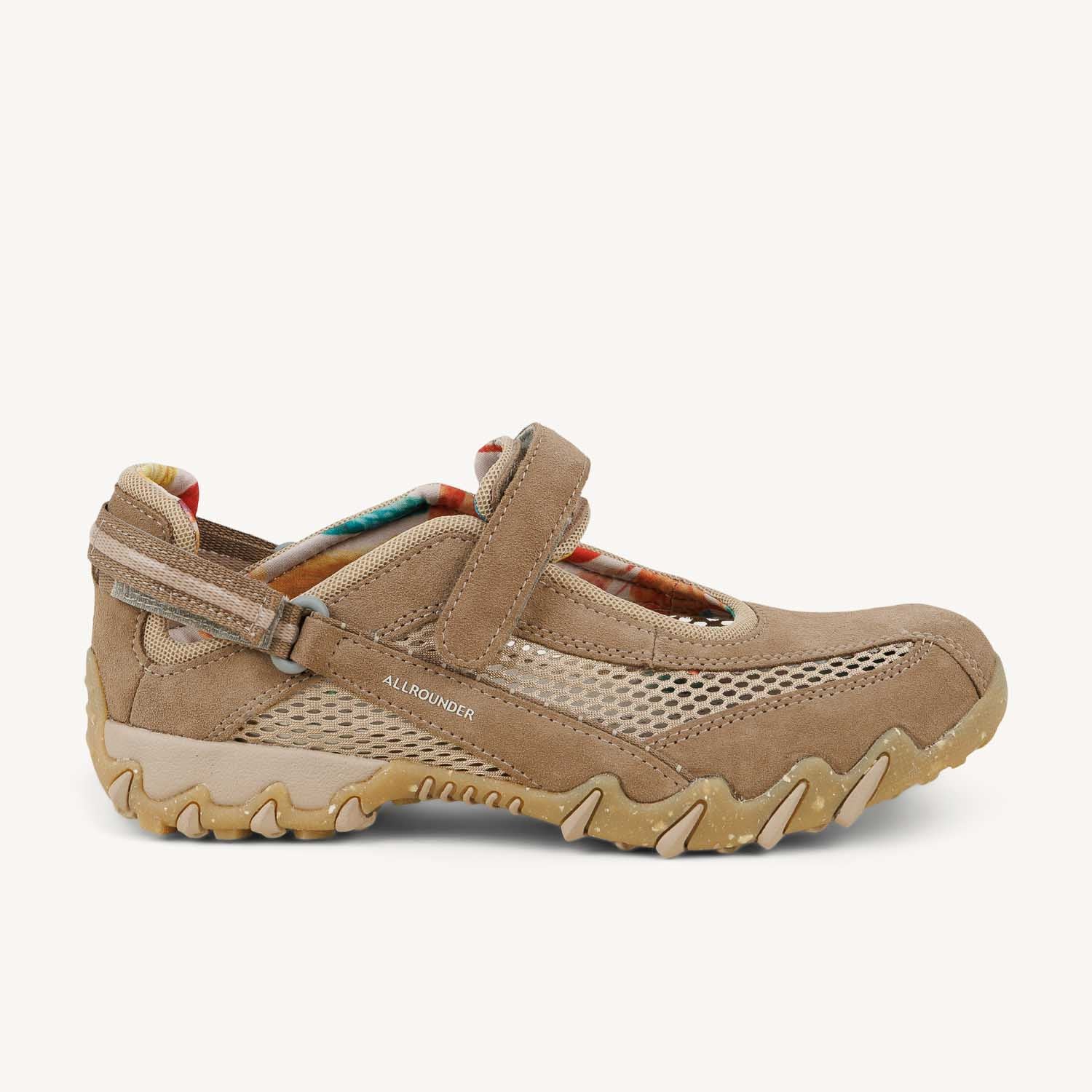 Baskets Femme ALLROUNDER BY MEPHISTO NIRO Beige