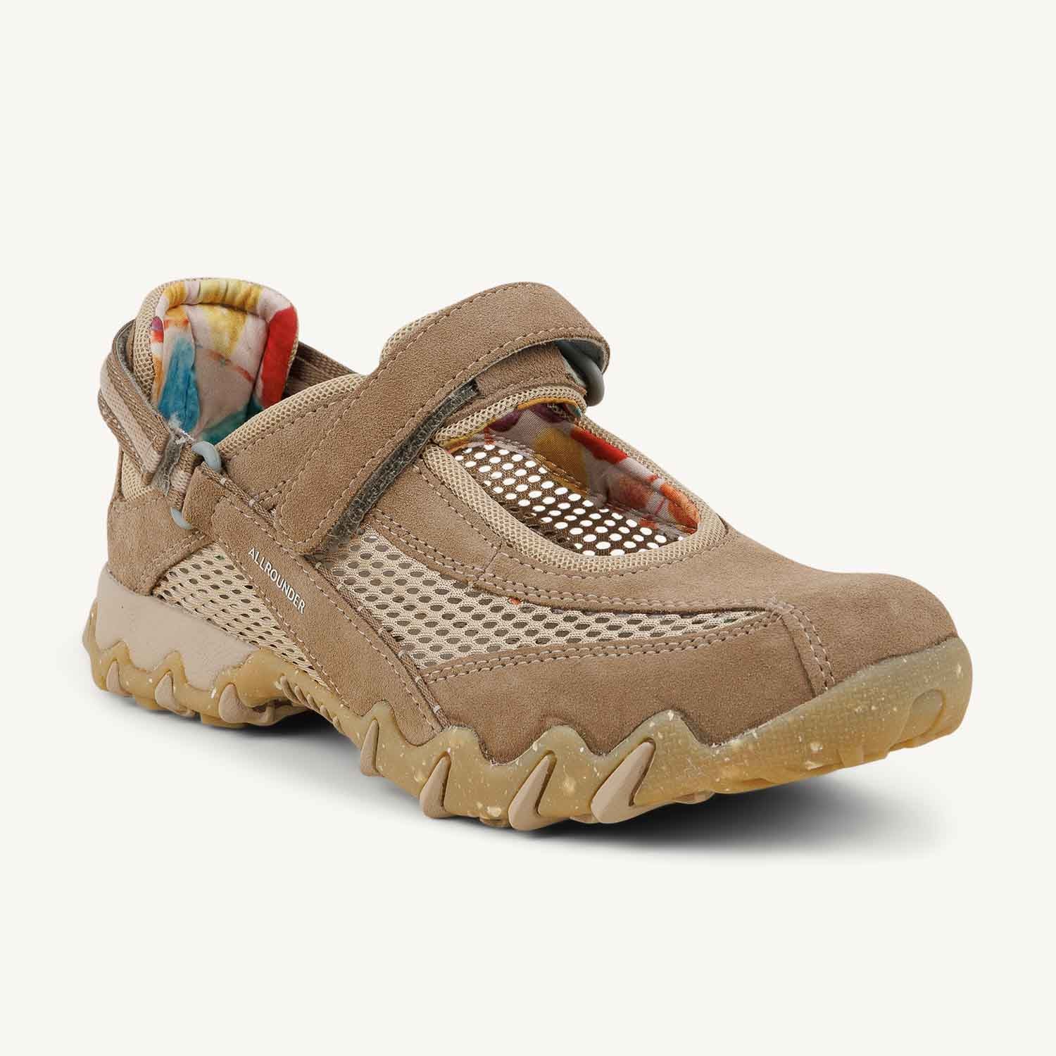 Baskets Femme ALLROUNDER BY MEPHISTO NIRO Beige