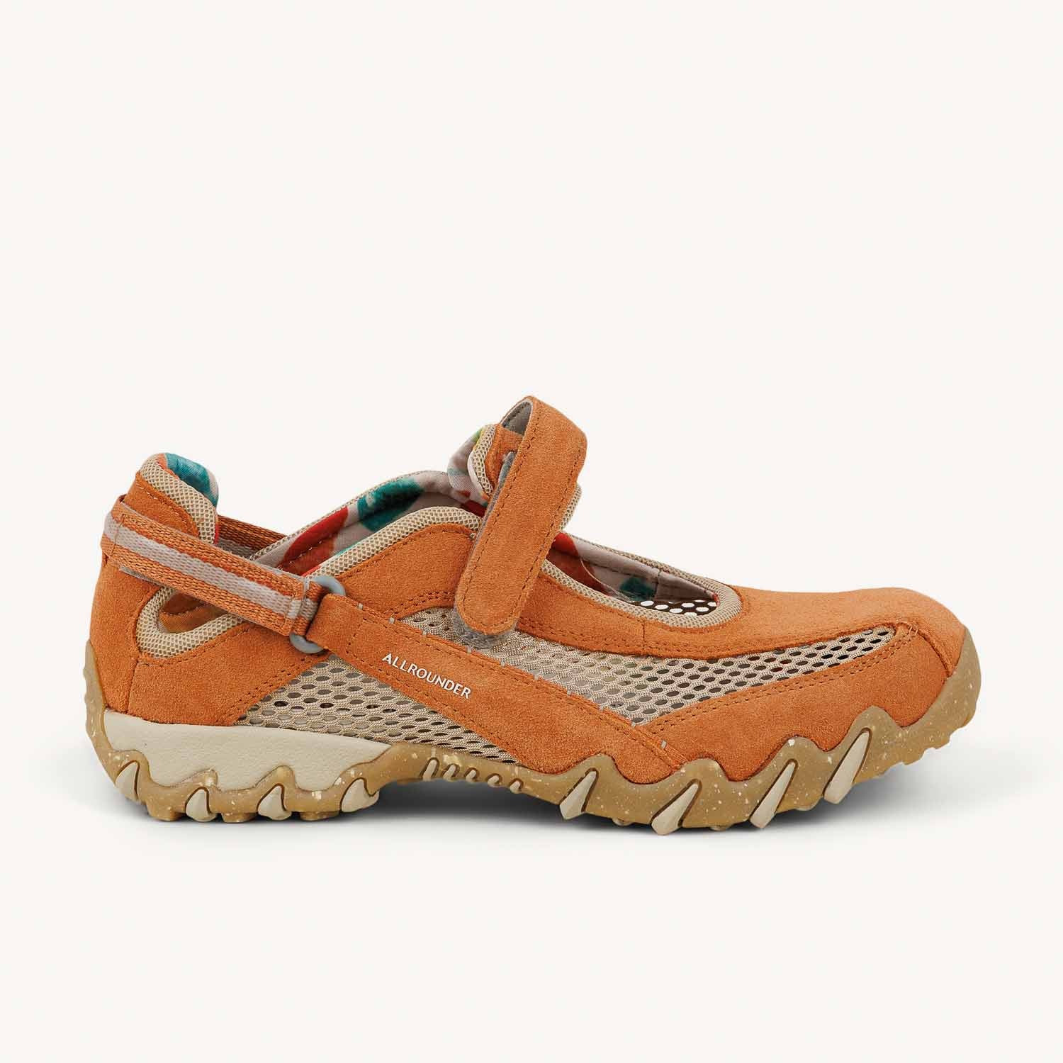 Baskets Femme ALLROUNDER BY MEPHISTO NIRO Orange