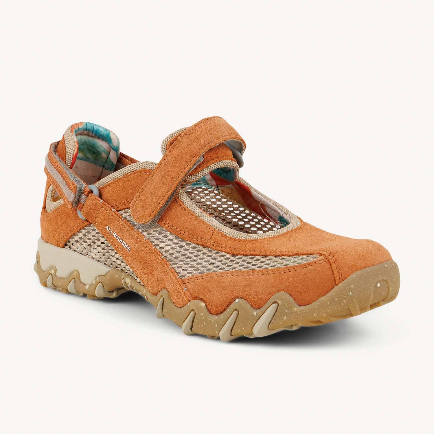 Baskets Femme ALLROUNDER BY MEPHISTO NIRO Orange