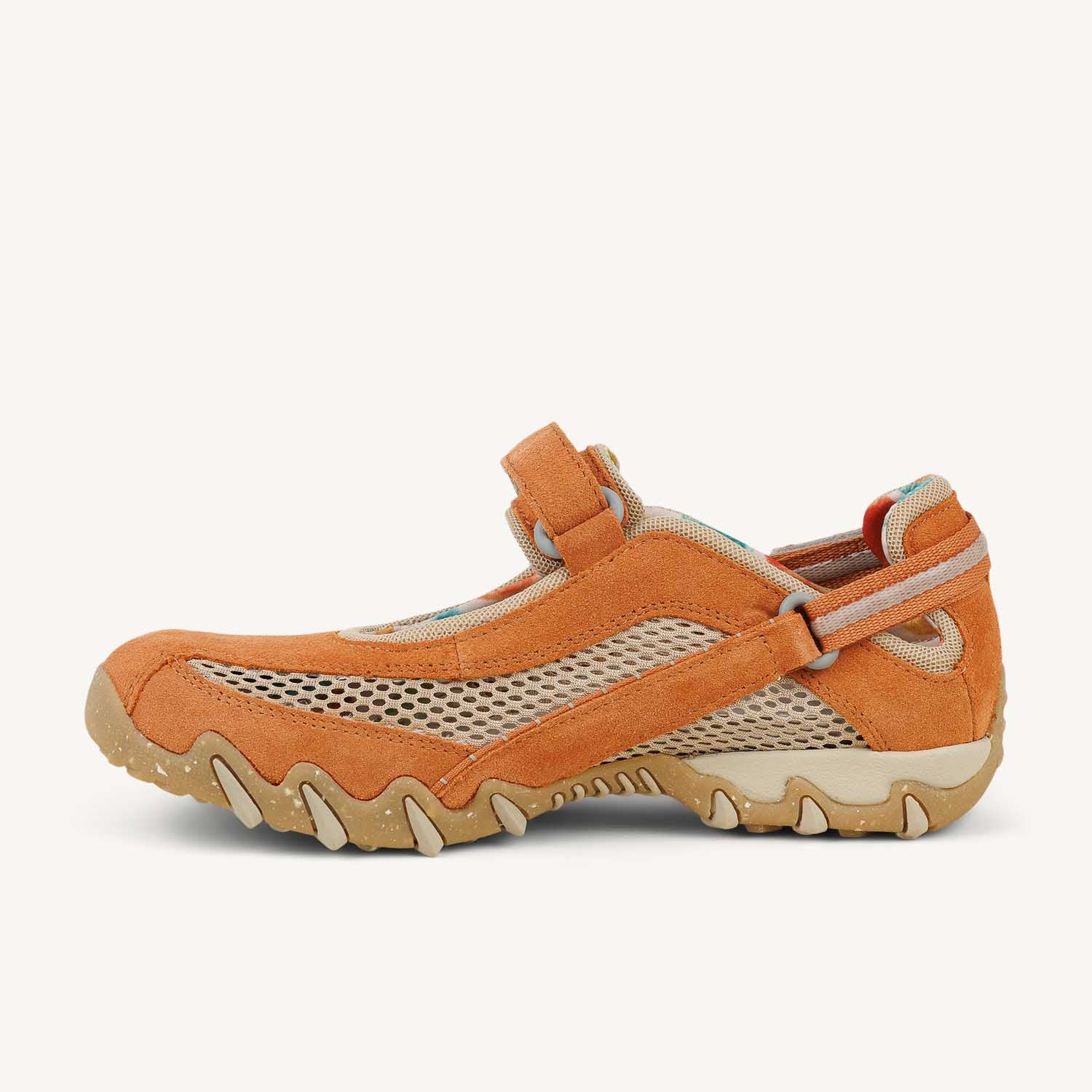 Baskets Femme ALLROUNDER BY MEPHISTO NIRO Orange