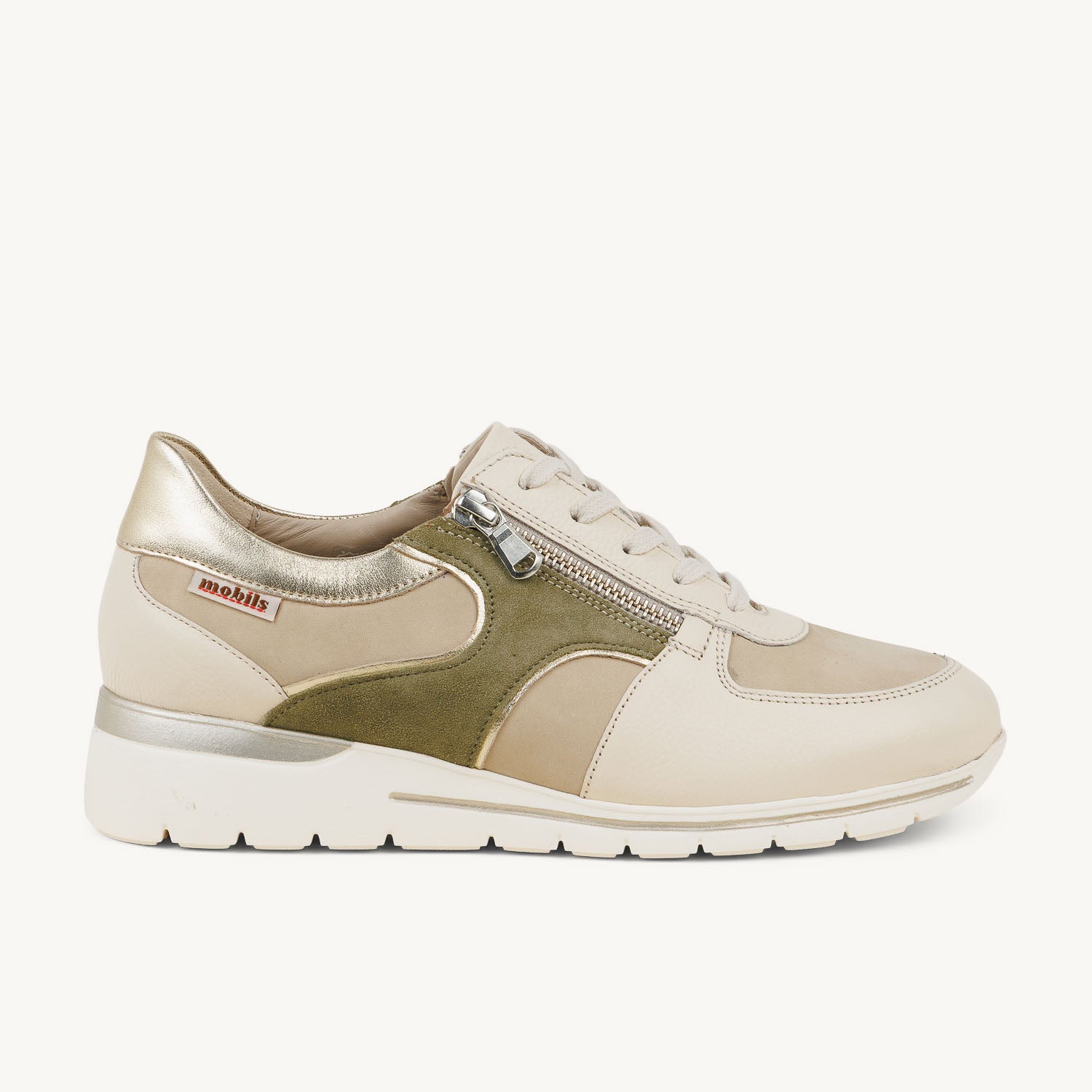 Baskets Femme MOBILS BY MEPHISTO ESRA Beige