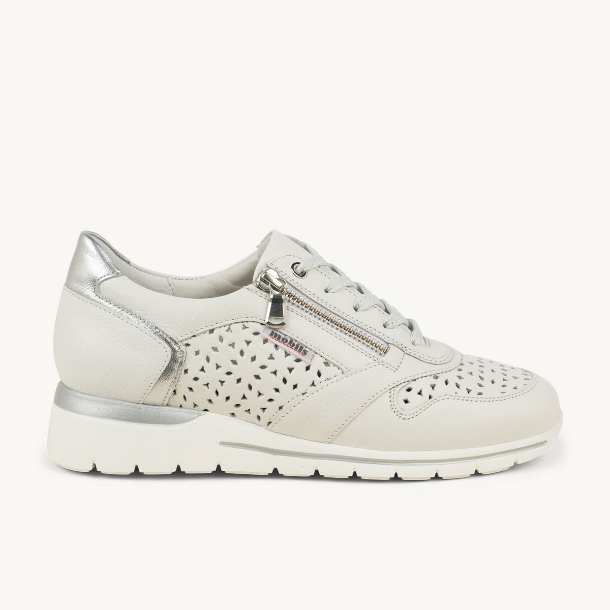 Baskets Femme MOBILS BY MEPHISTO EREEN PERF Blanc