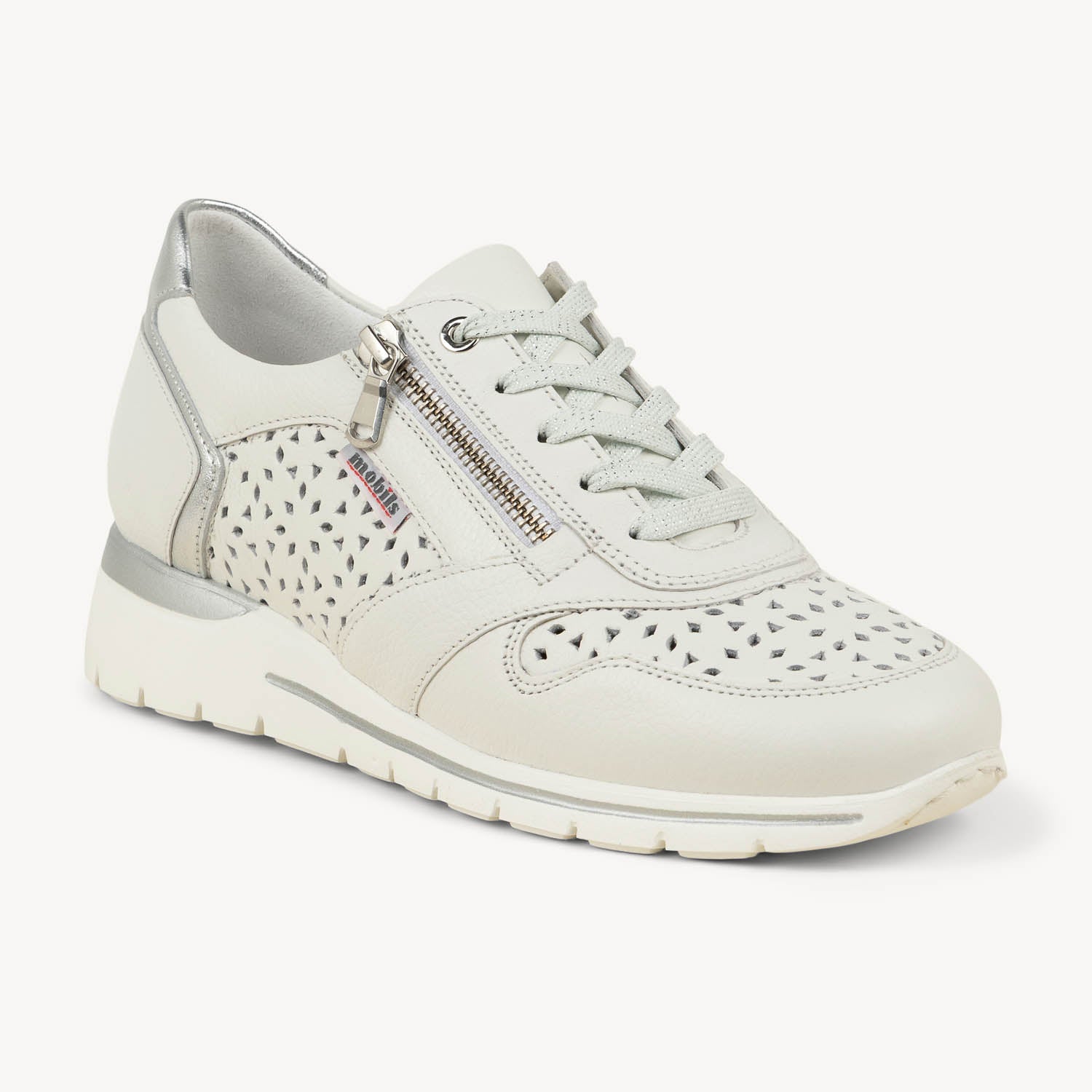 Baskets Femme MOBILS BY MEPHISTO EREEN PERF Blanc