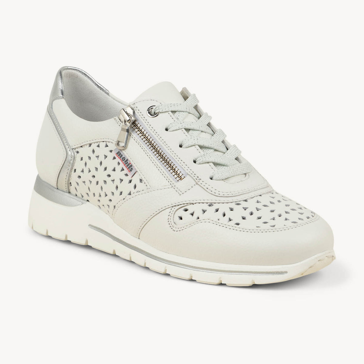 Baskets Femme MOBILS BY MEPHISTO EREEN PERF Blanc