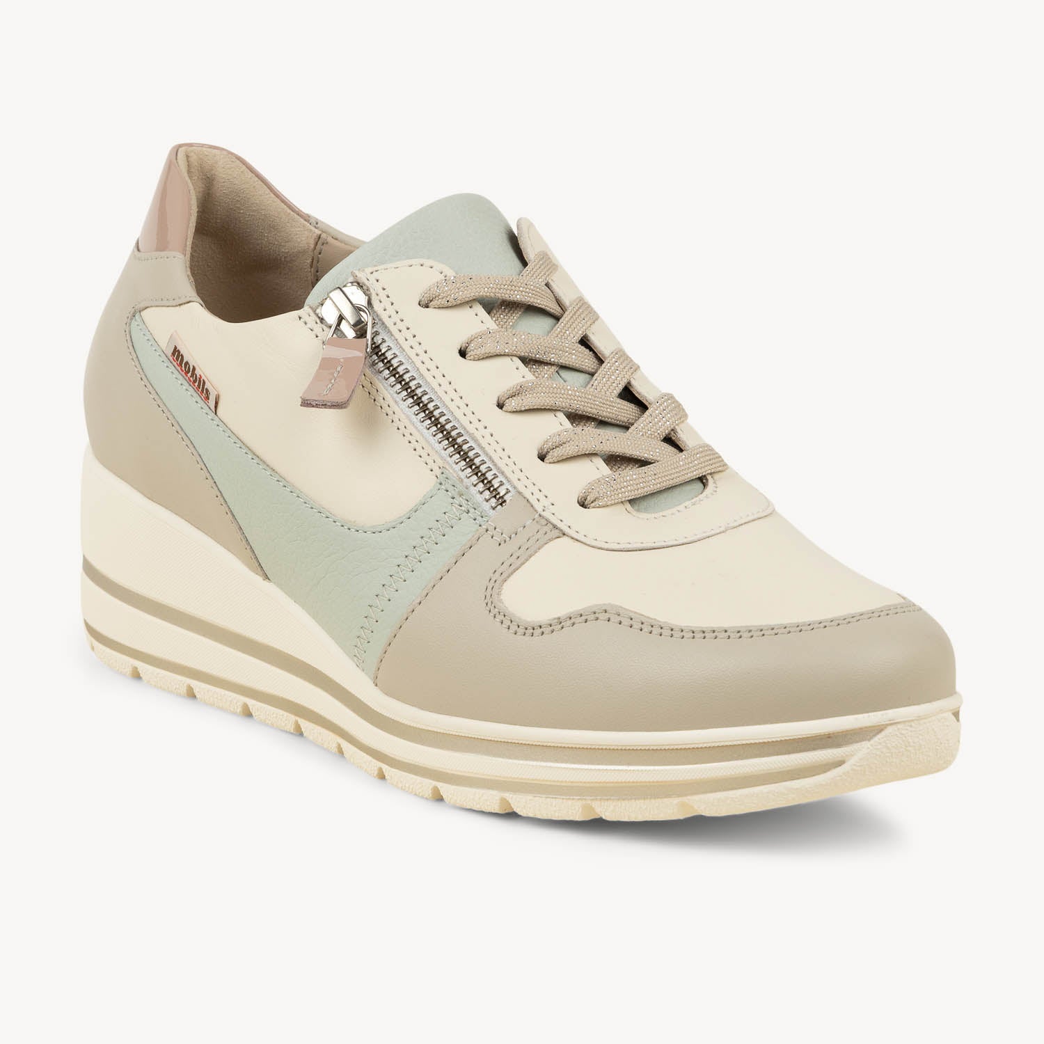 Baskets MOBILS BY MEPHISTO ABBY Blanc